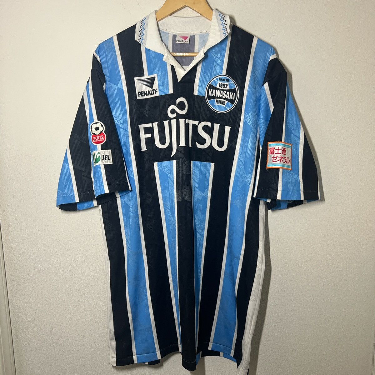 Corteiz Alcatraz Football Jersey Navy Size Small