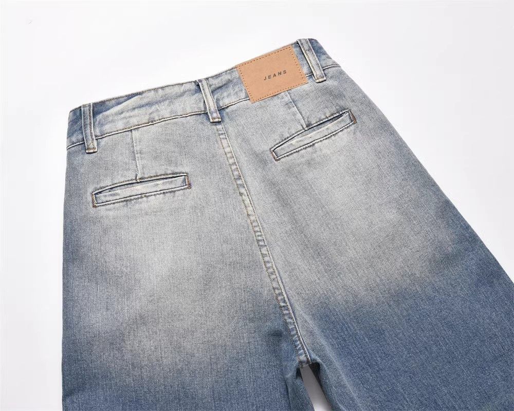 Japanese Brand × Jean Men's high street loose casual gradient jeans Size US 32 / EU 48 - 5 Thumbnail