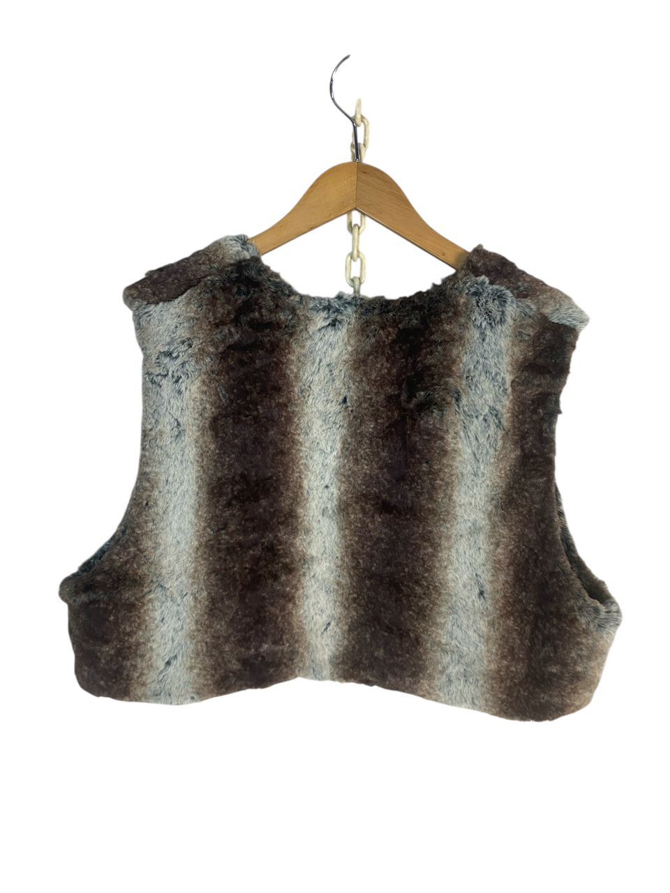 HARE Hare fur croptopvest Size S / US 4 / IT 40 - 2 Thumbnail