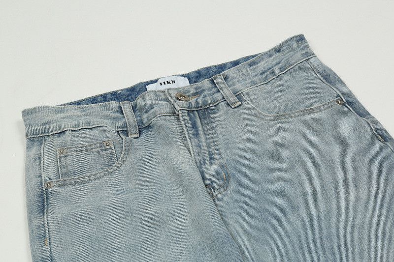 Japanese Brand × Vintage High street hip hop zipper casual flared jeans y2k Size US 32 / EU 48 - 3 Thumbnail