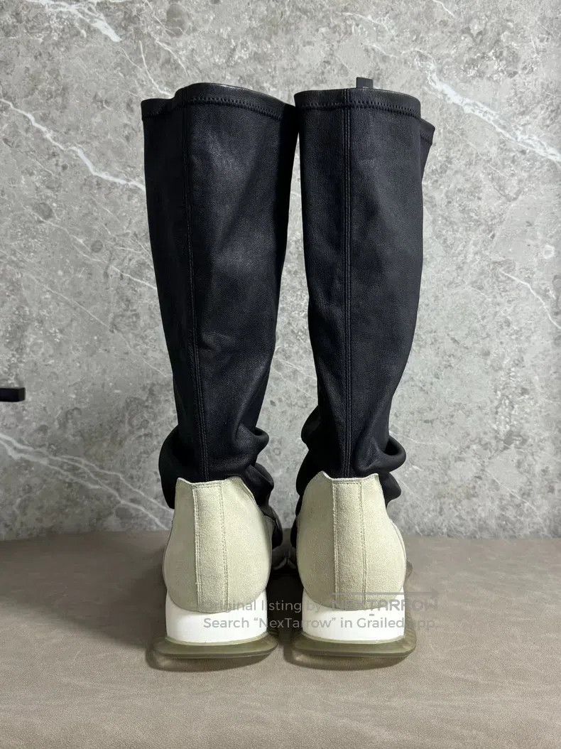 Rick Owens RICK OWENS Transparent Sole Tank Boots Size US 10 / EU 43 - 5 Thumbnail