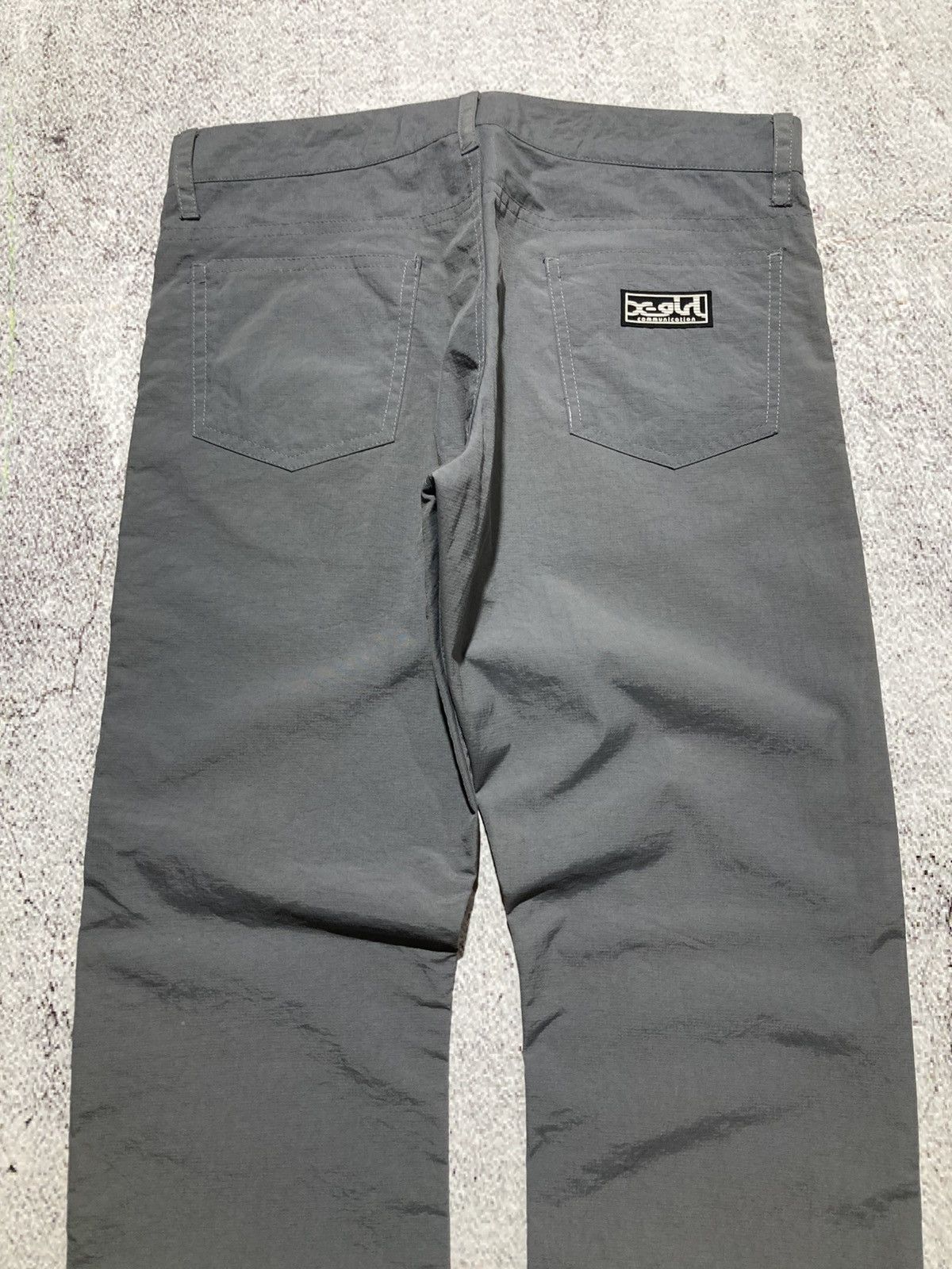 Japanese Brand 🇯🇵 2000s X-girl Japan Nylon Pants Hysteric Glamour Style Size US 29 - 2 Thumbnail