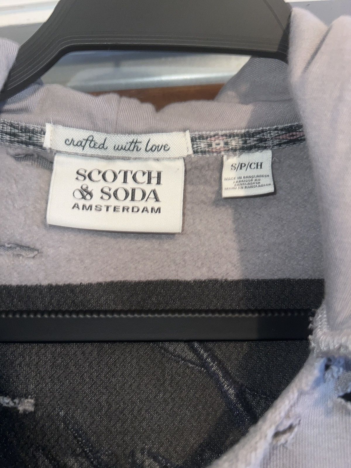 Scotch & Soda Scotch & Soda Distressed hoodie. Size US S / EU 44-46 / 1 - 5 Thumbnail