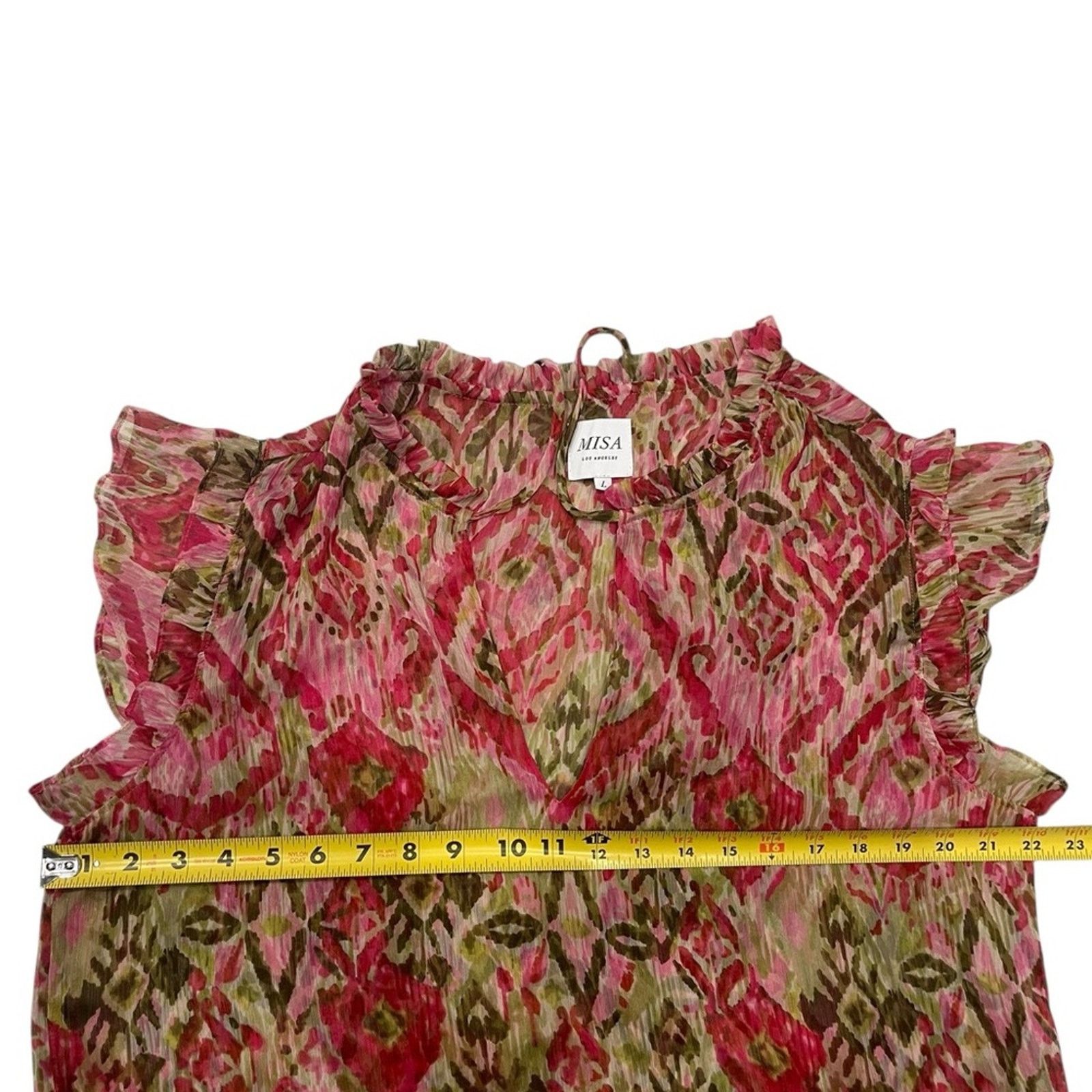 MISA Los Angeles MISA Los Angeles Basia Top Summer Ikat Size:L Size L / US 10 / IT 46 - 8 Thumbnail