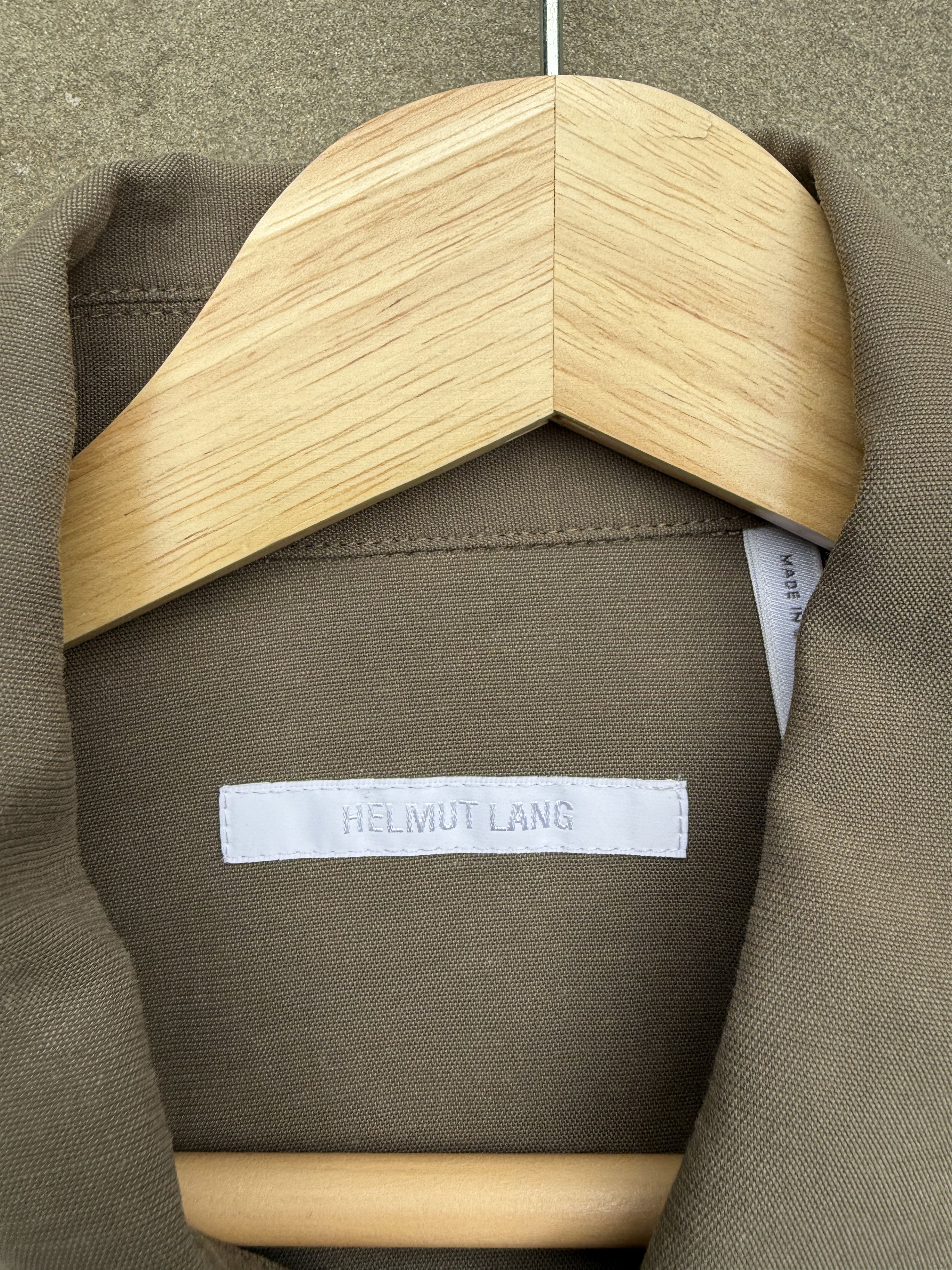 Helmut Lang Helmet Lang Short Sleeve Button Up Roll Up Size US M / EU 48-50 / 2 - 2 Thumbnail