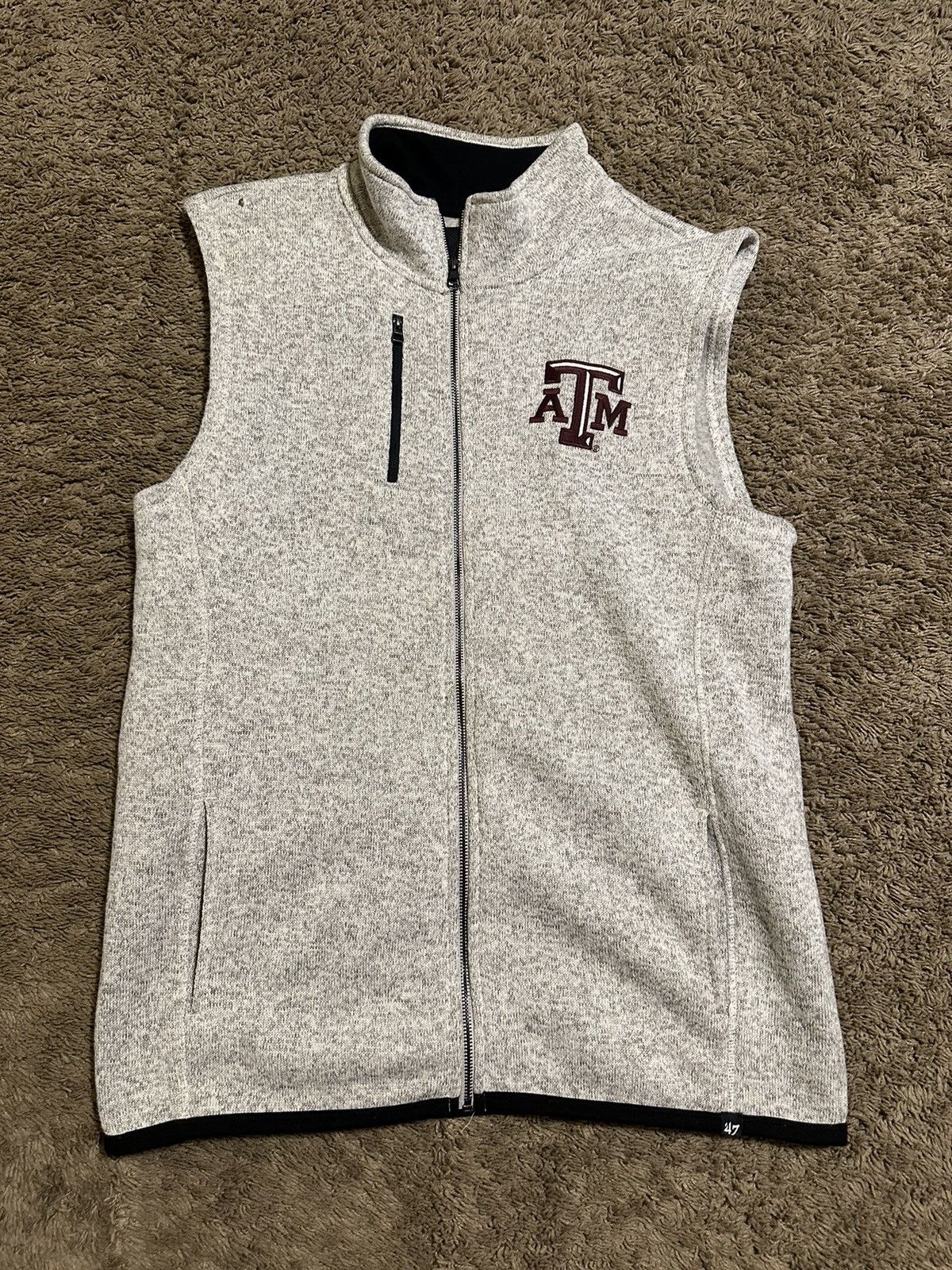 NCAA × Vintage Vintage NCAA Texas A&M Aggies sweater vest 90s size XL Size US XL / EU 56 / 4 - 1 Thumbnail