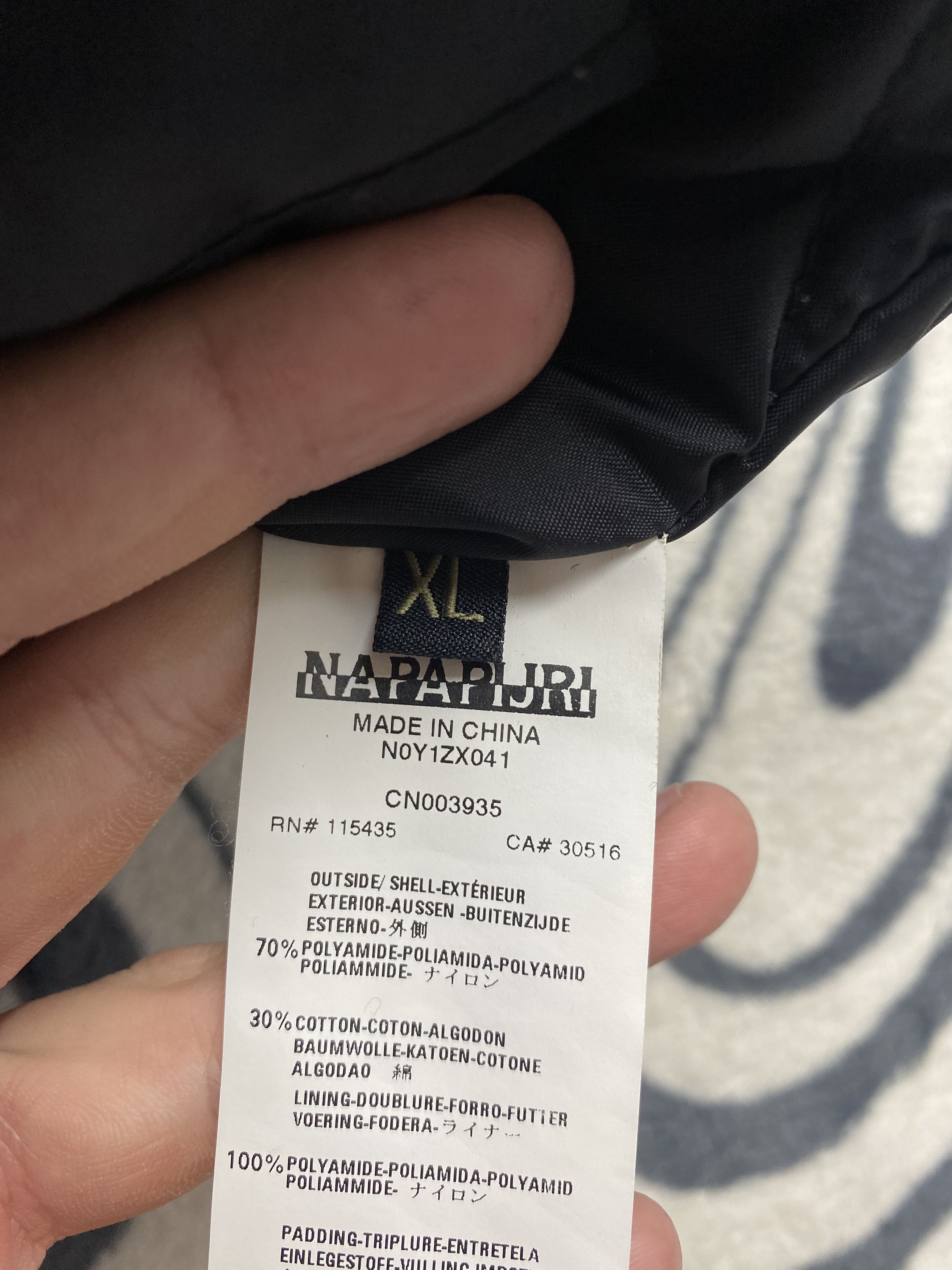 Napapijri × Vintage Napapijri Vintage Winter Warm Jacket Y2K Size US XL / EU 56 / 4 - 6 Thumbnail