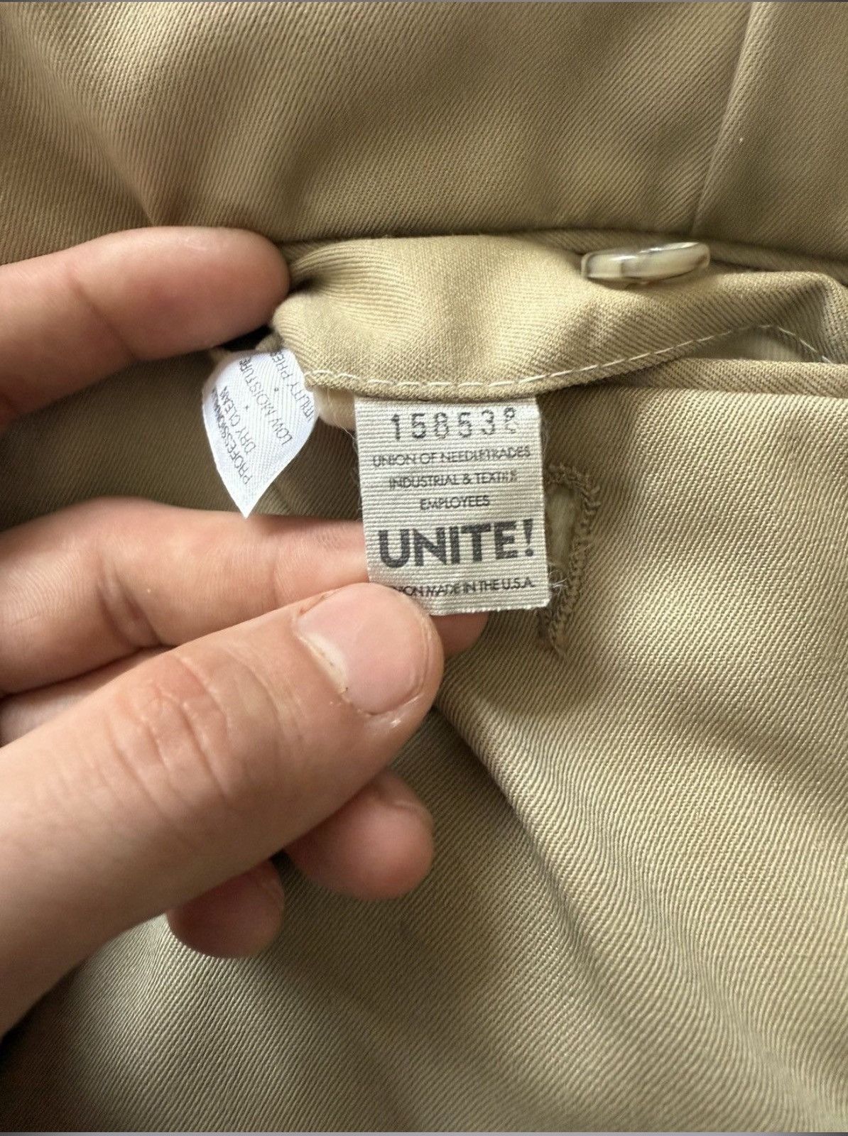 Austin Reed VINTAGE ‼️Austin Reed Super 100's khaki trousers. Size 40R - 7 Thumbnail