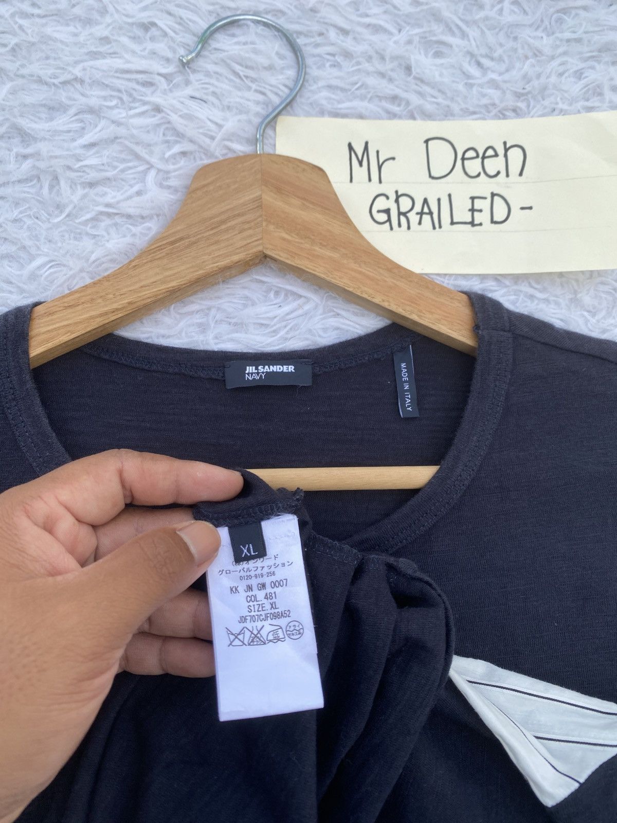 Jil Sander Rare Jil Sander Stripes Pocket Tshirt Size US M / EU 48-50 / 2 - 18 Thumbnail