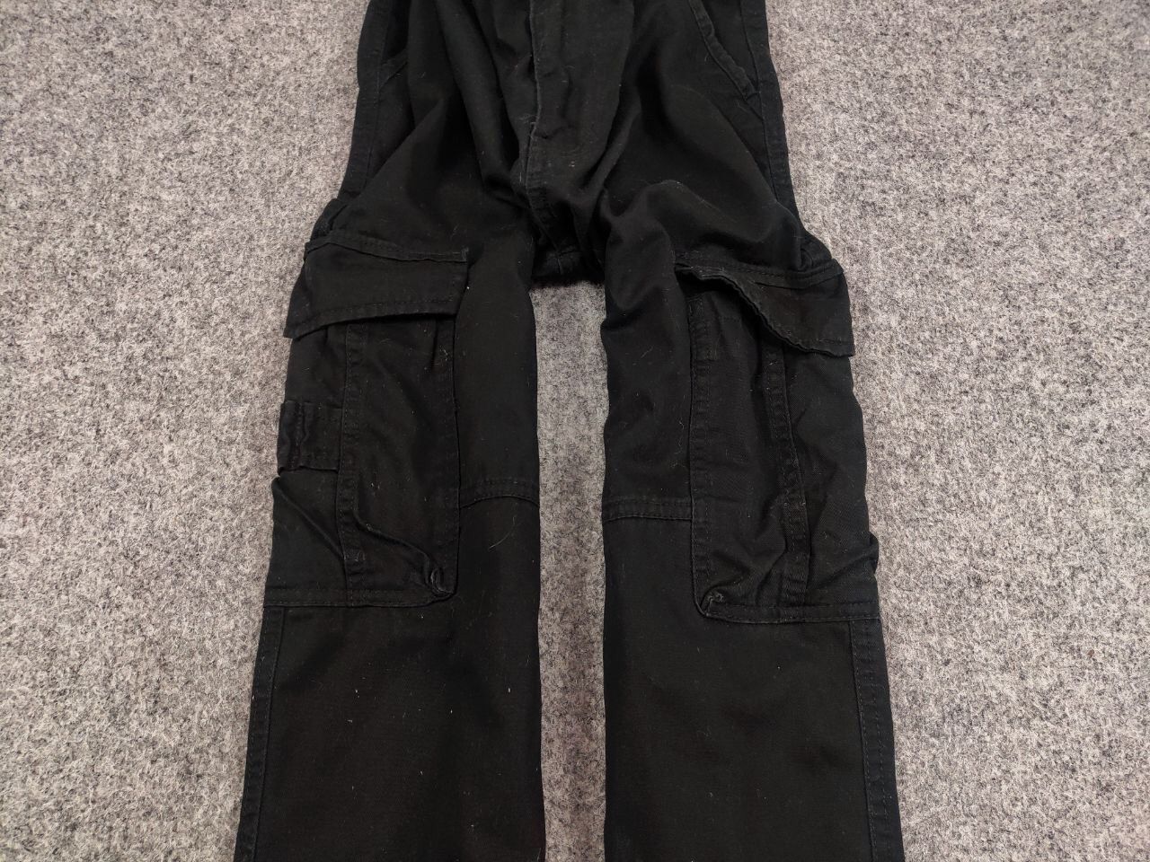 Japanese Brand Vintage 90's Japanese Black Military Cargo Casual Pants Size US 34 / EU 50 - 8 Thumbnail