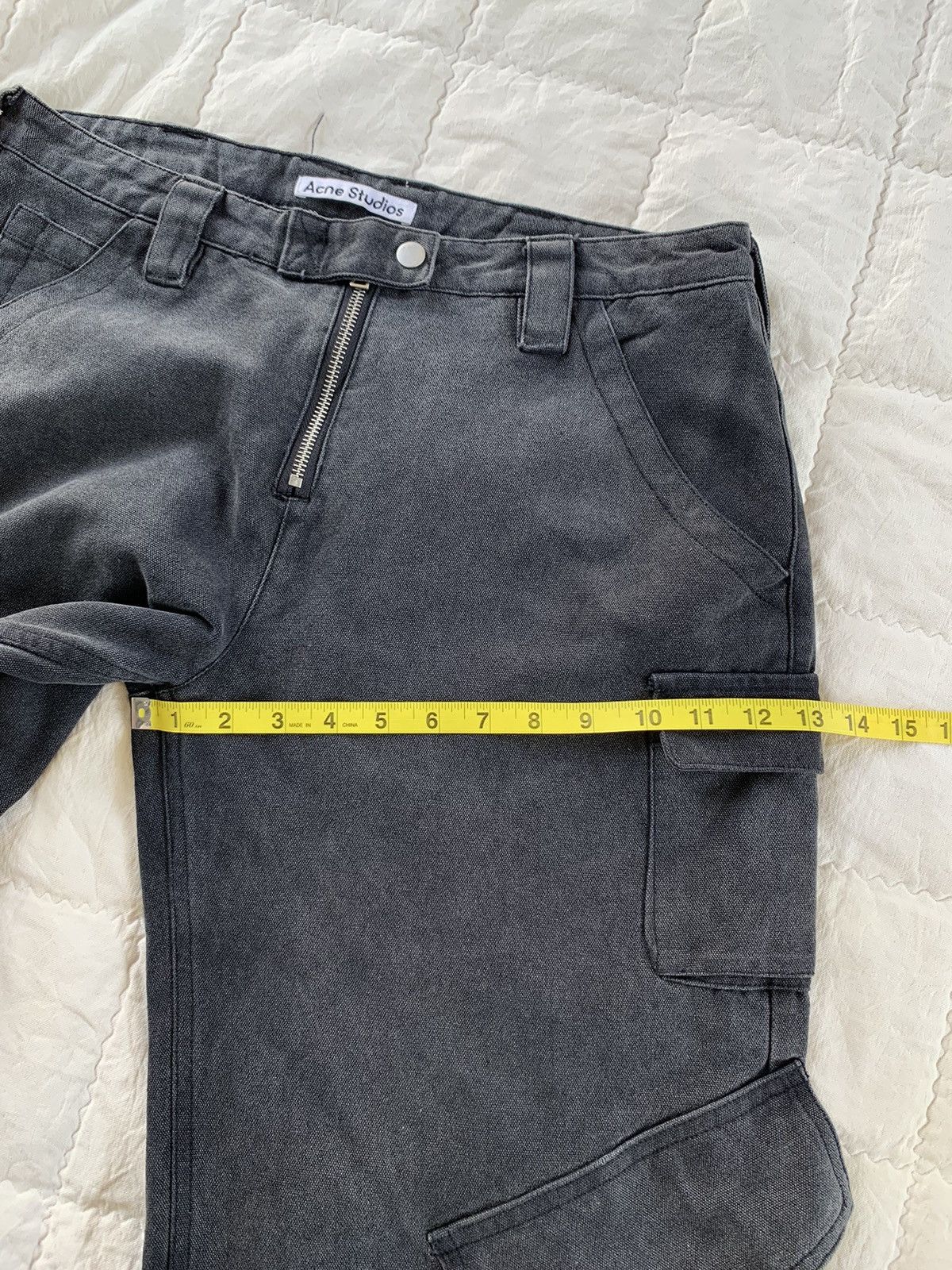 Acne Studios Acne Studios Wide Leg Cargo Trousers Size 34" / US 12 / IT 48 - 19 Thumbnail