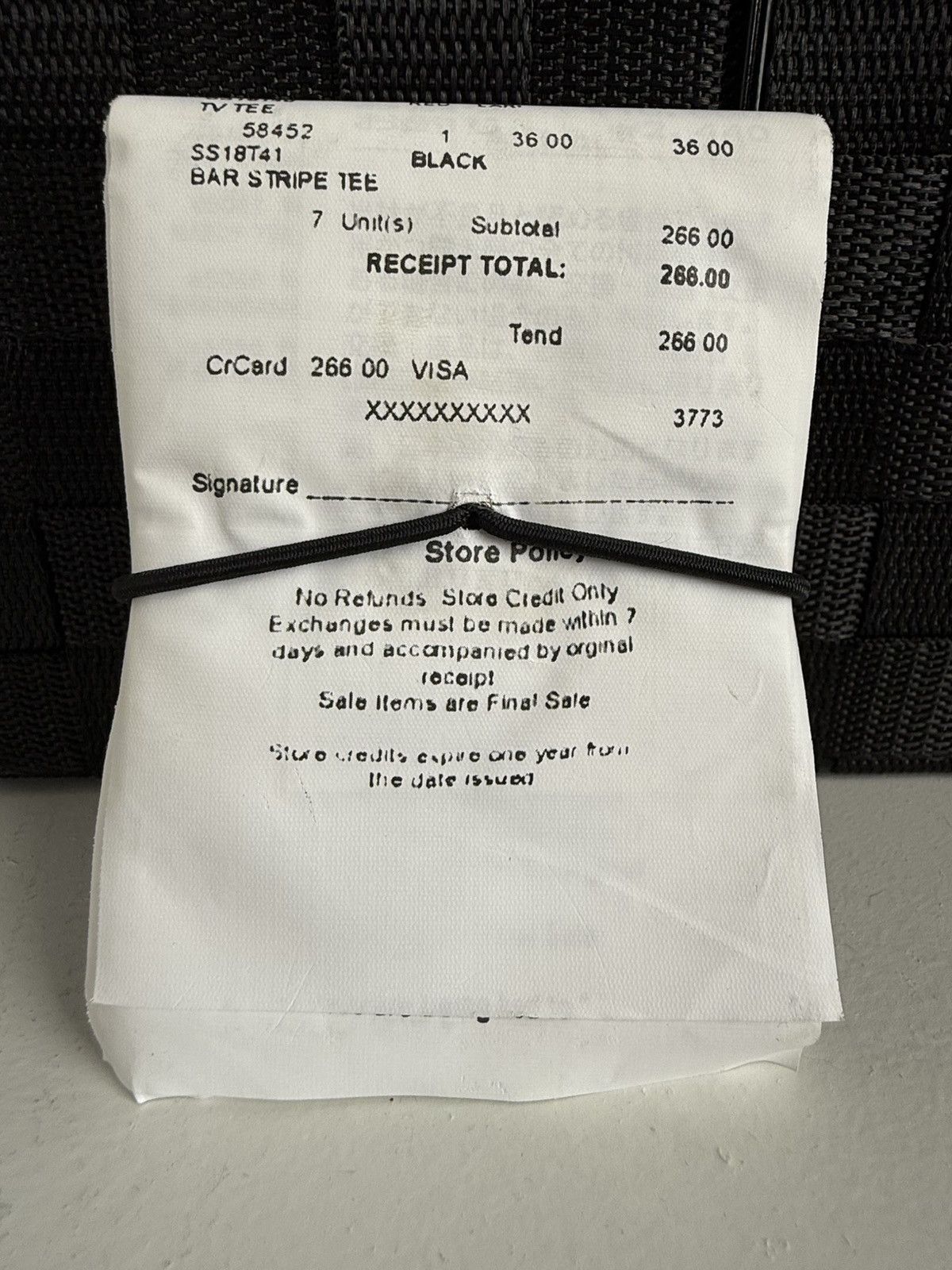 Maison Margiela × Supreme Supreme x MM6 Maison Margiela Receipt Wallet Size ONE SIZE - 2 Thumbnail