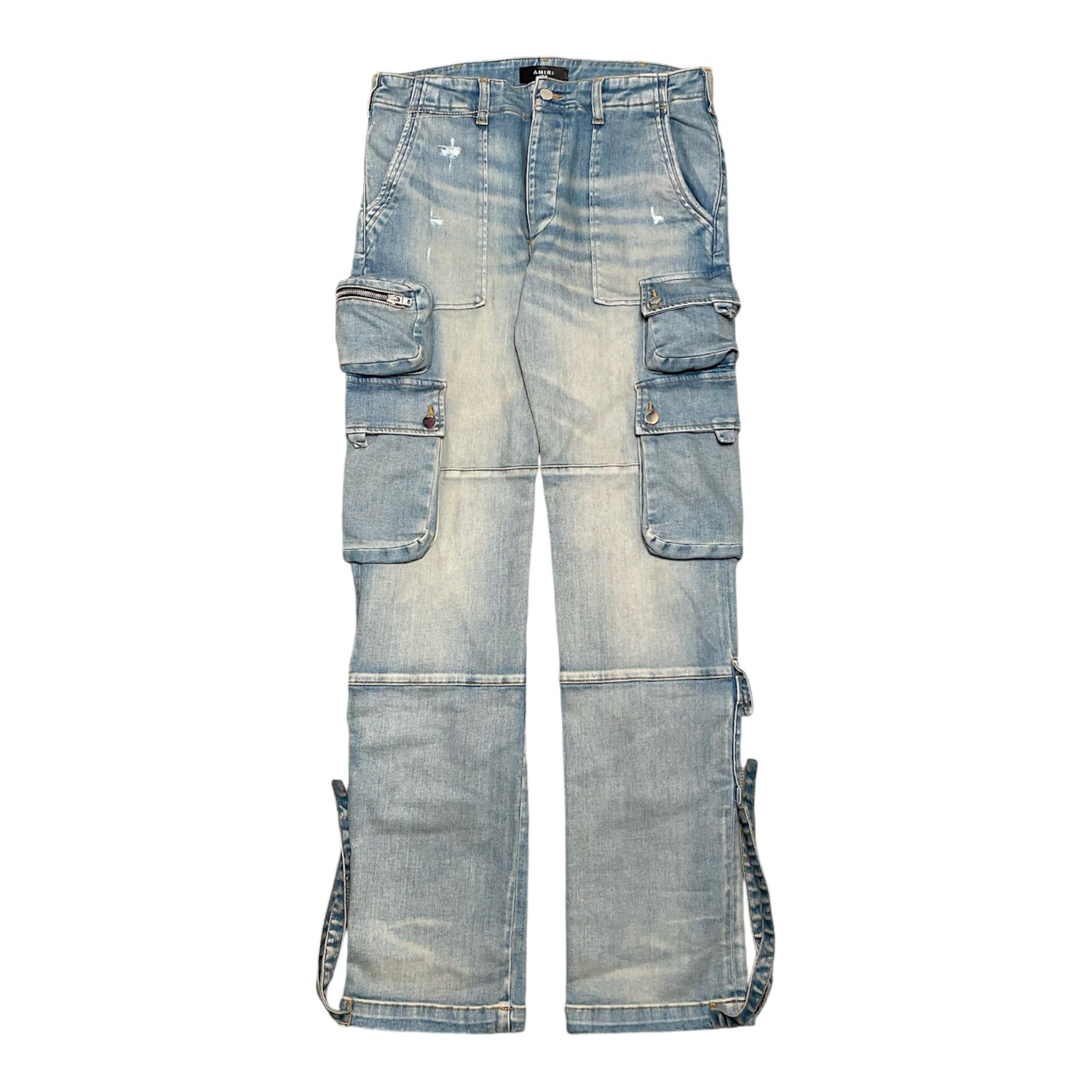 【新品】AMIRI M65 CAMO CARGO KICK FLARE 31 Amiri AMIRI M65 CAMO CARGO KICK FLARE 31 | Grailed