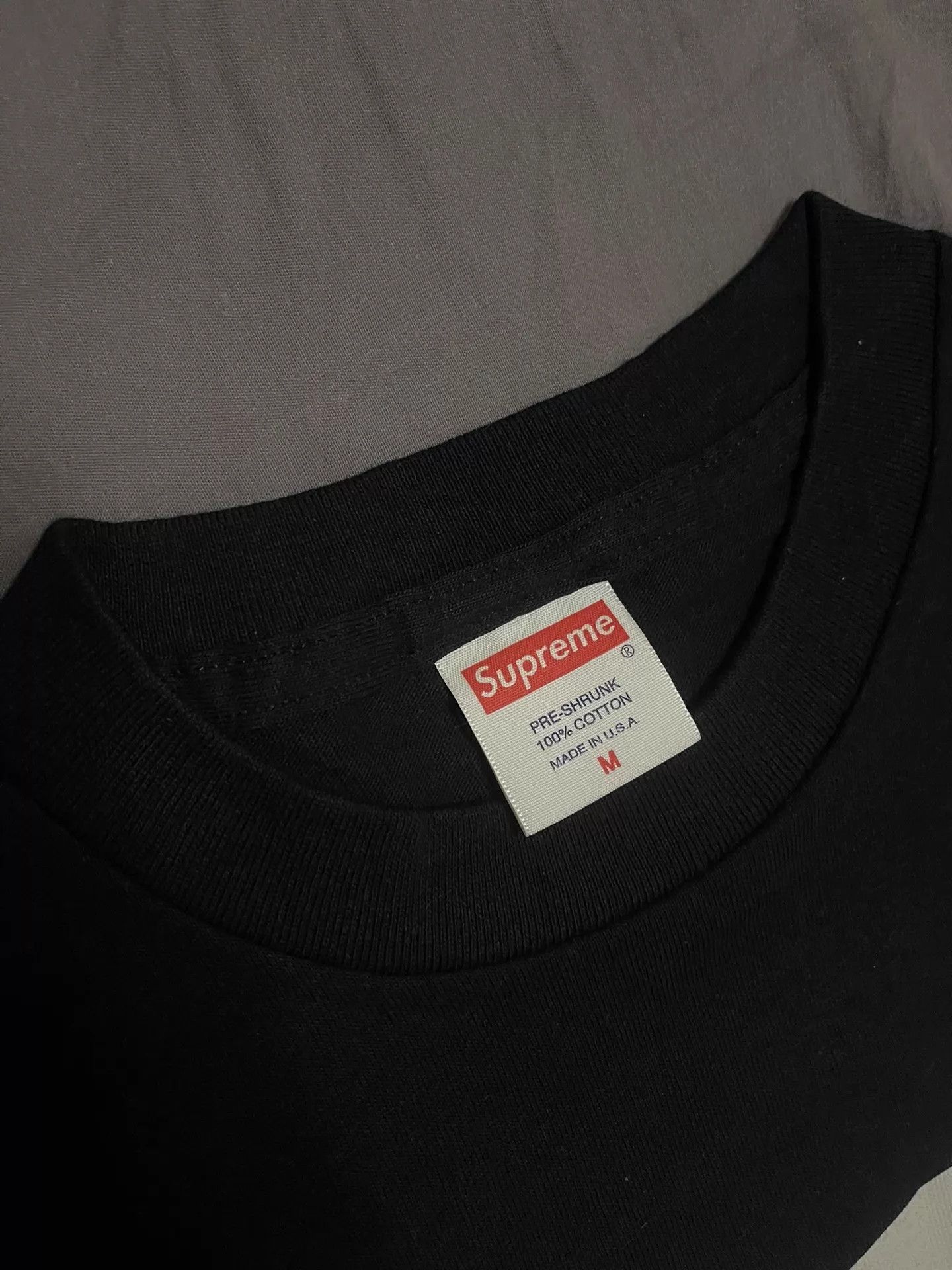 Supreme Supreme Photo Tee Black M Size US M / EU 48-50 / 2 - 3 Thumbnail
