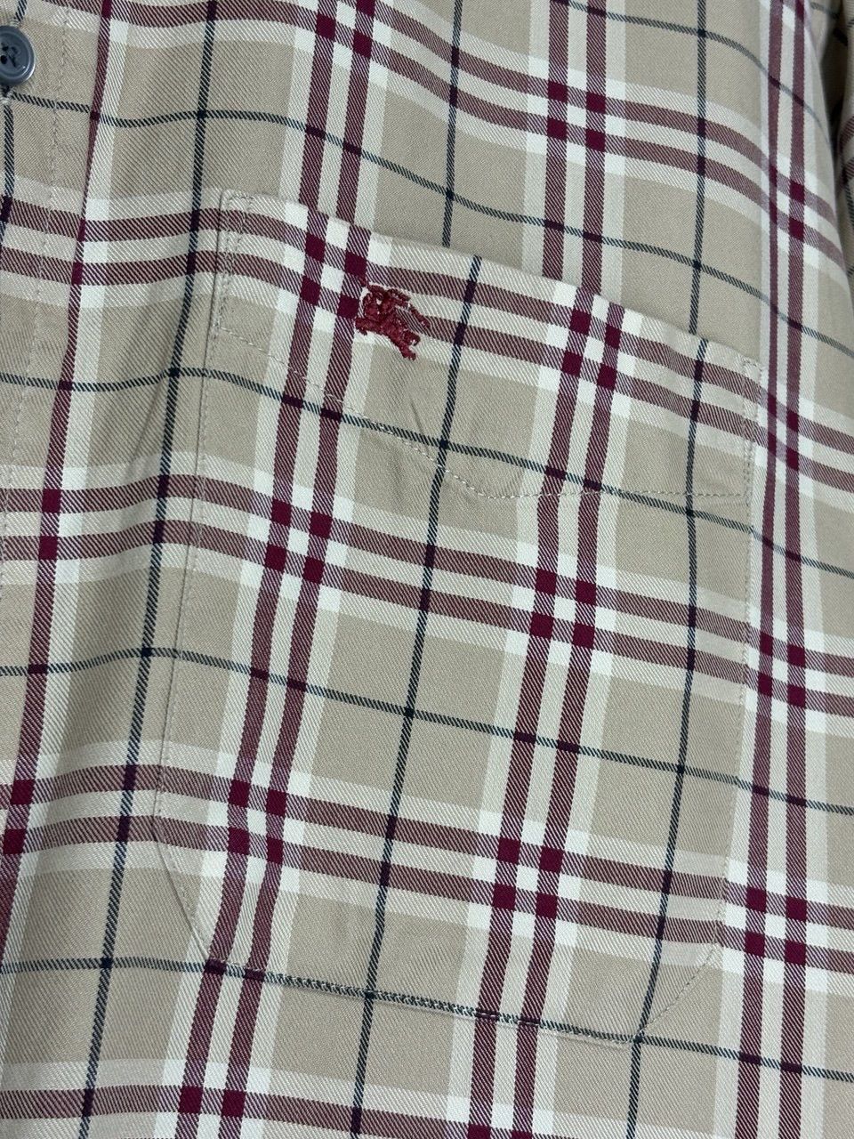 Burberry Burberry London Check All Over Long Sleeve Vintage Shirt Size US XXL / EU 58 / 5 - 13 Thumbnail