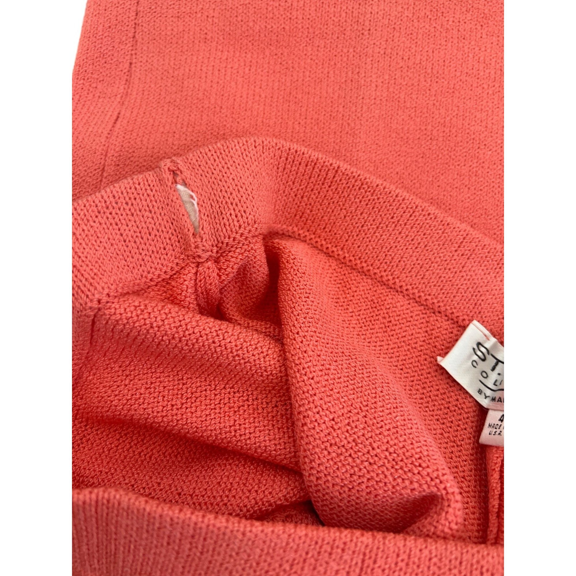 St. John St. John Collection Coral Knit Wide Leg Trousers Size 27" / US 4 / IT 40 - 6 Thumbnail