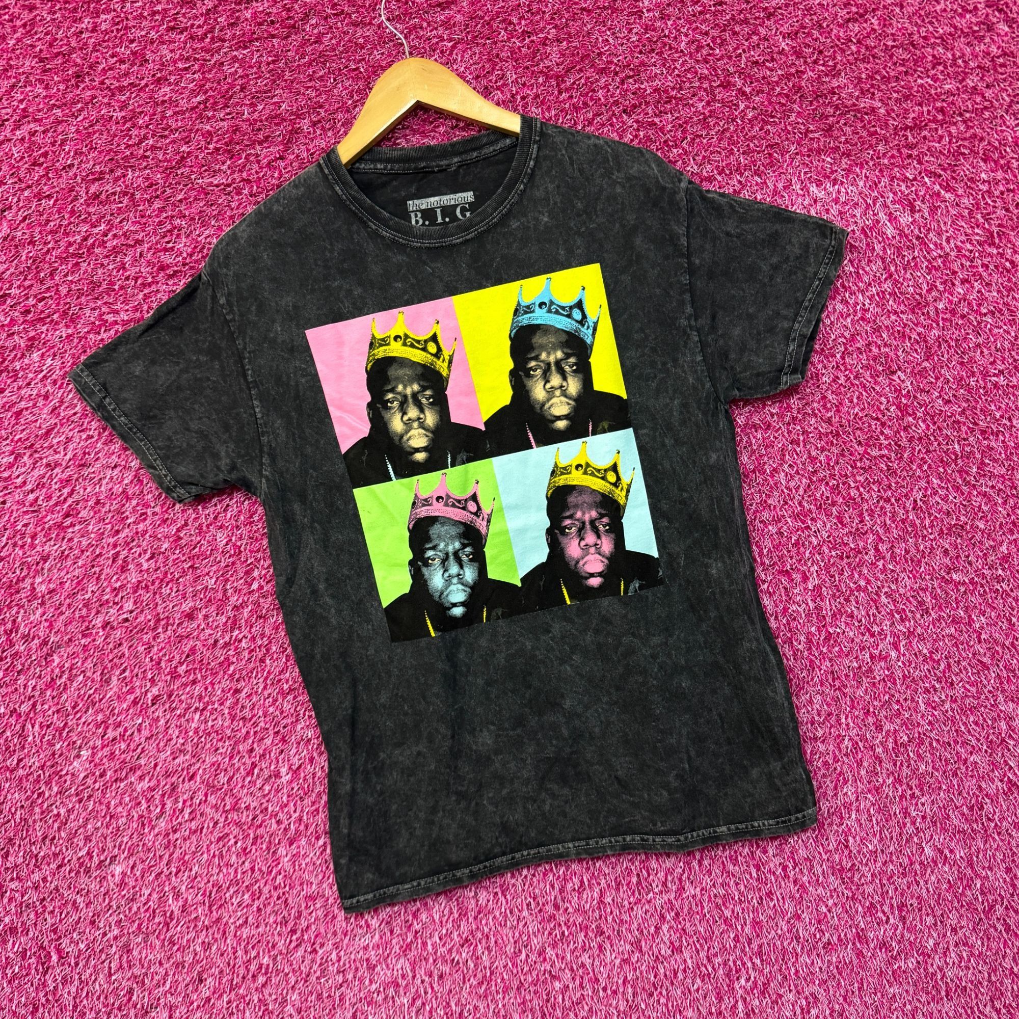 Rap Tees Biggie Smalls the King of New York tshirt size sm Size US S / EU 44-46 / 1 - 3 Thumbnail