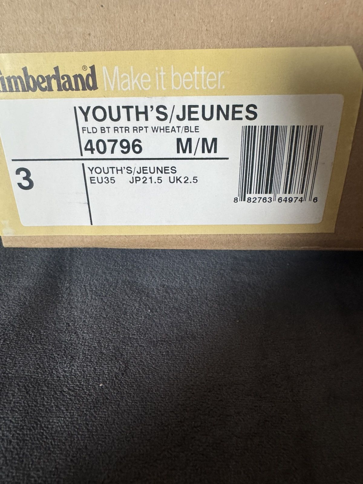Timberland Timberland Logo All Around Wheat Field Boot Size US 4 / IT 34 - 6 Thumbnail