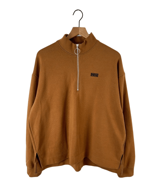 Number (N)ine Number (N)ine Logo Quarter Zip Burnt Orange Size US L / EU 52-54 / 3 - 4 Thumbnail