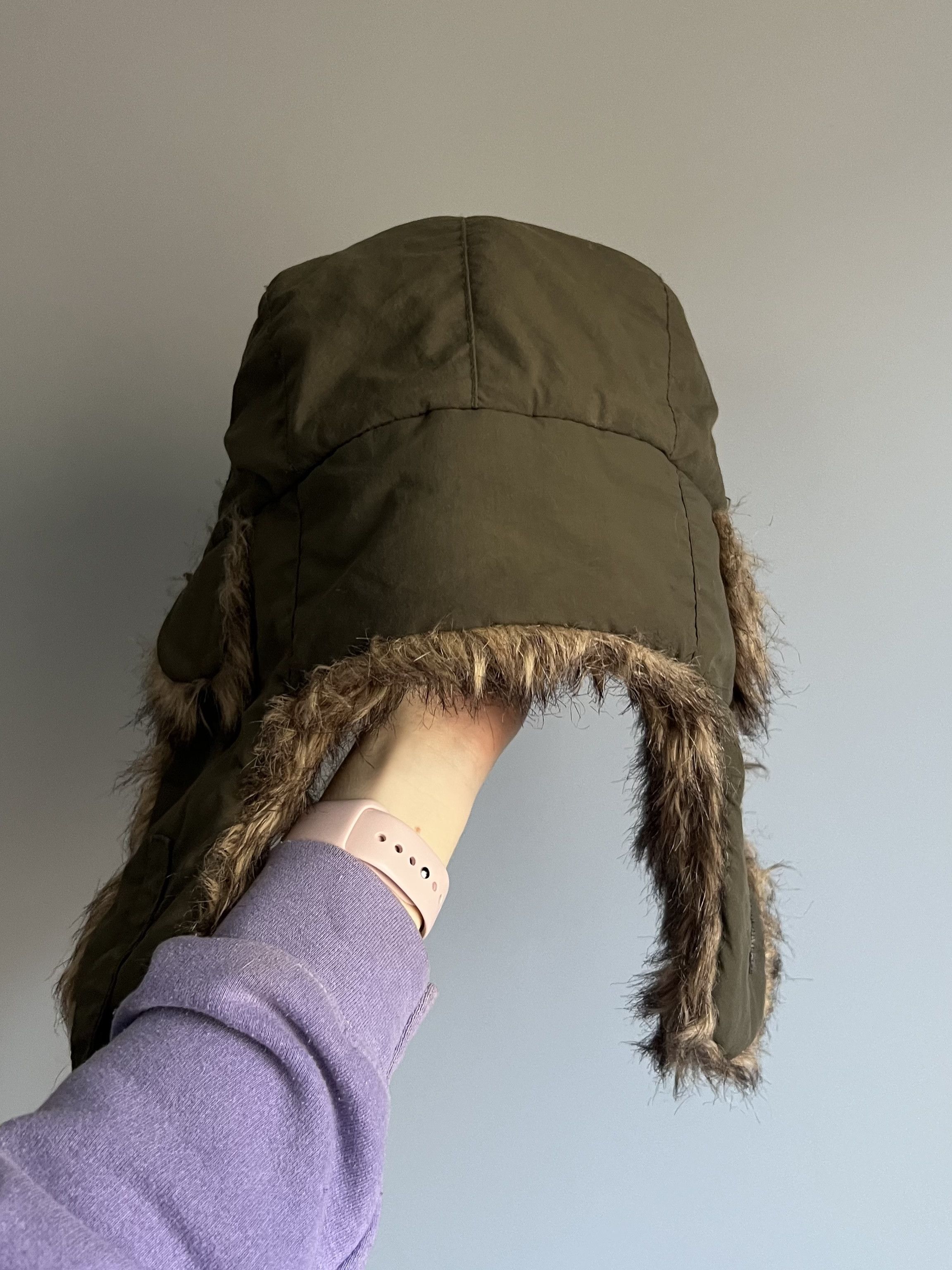 Other Vintage Y2K fuzzy fur ushanka hat punk Japanese mohair Size ONE SIZE - 5 Thumbnail