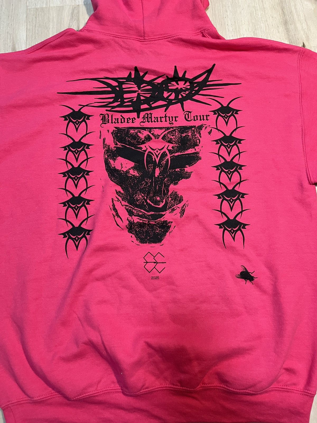 Drain Gang Martyr Tour Hoodie Acid Rain Size US L / EU 52-54 / 3 - 6 Thumbnail