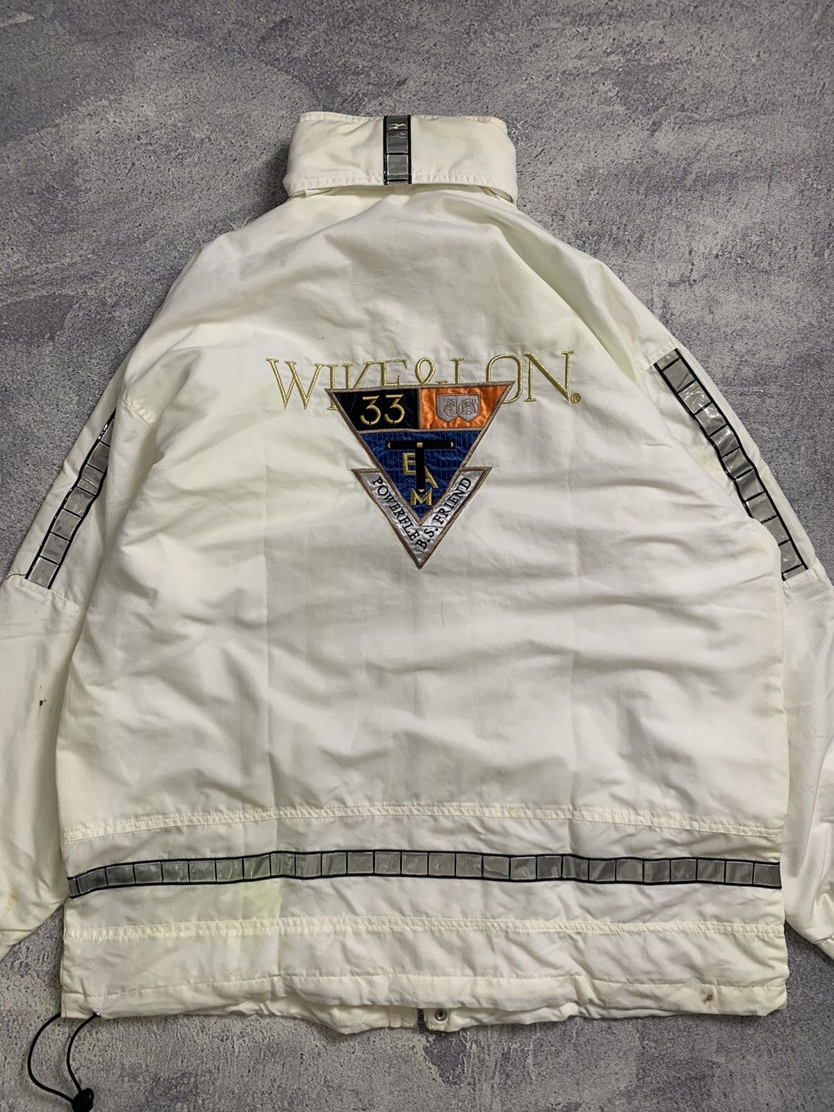Japanese Brand Vintage Reflektif 'Wike&Lon' Windbreaker Jacket Size US L / EU 52-54 / 3 - 4 Thumbnail