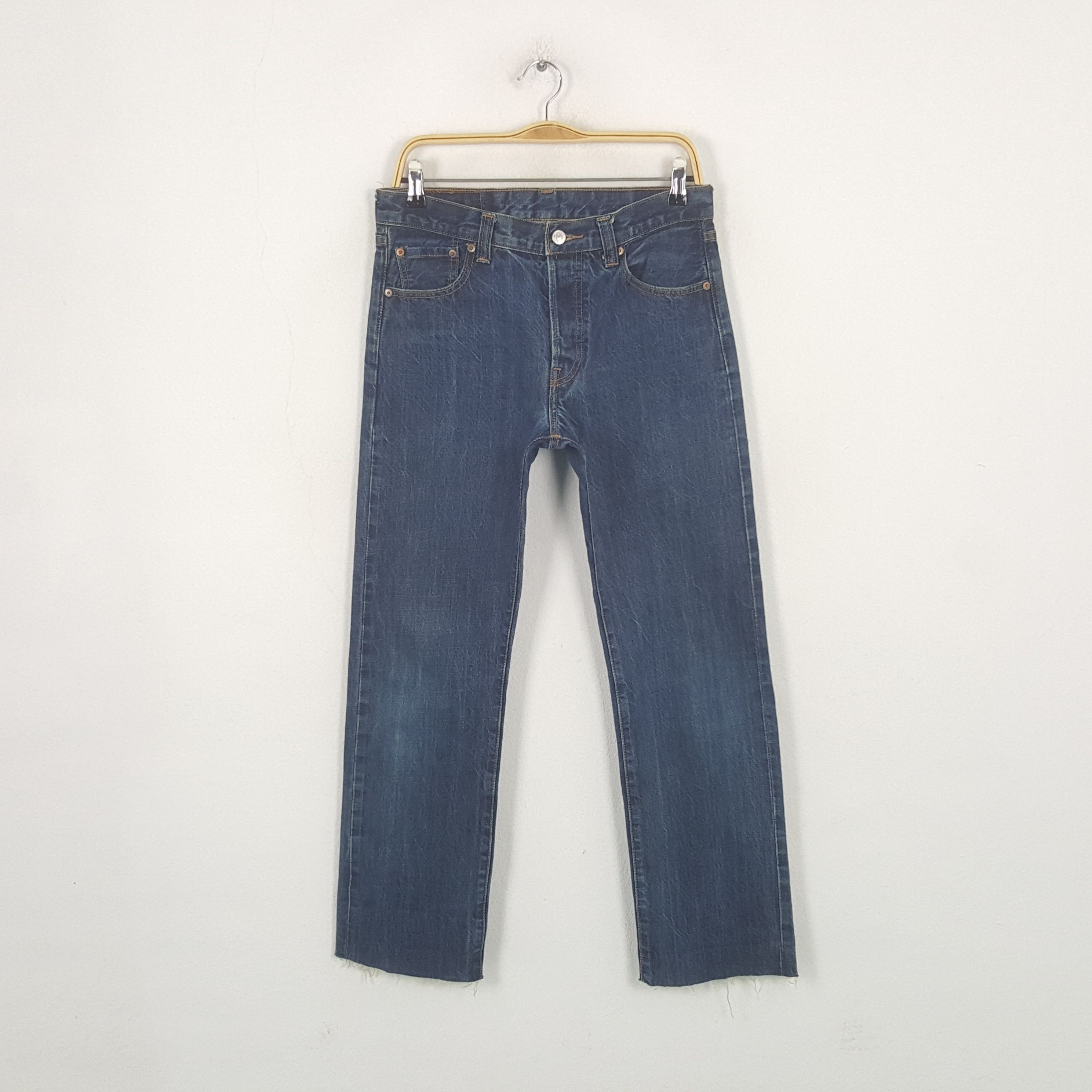 Levi's Vintage Levi's 501 Selvedge American Denim Jeans RR8 Size US 32 / EU 48 - 1 Thumbnail