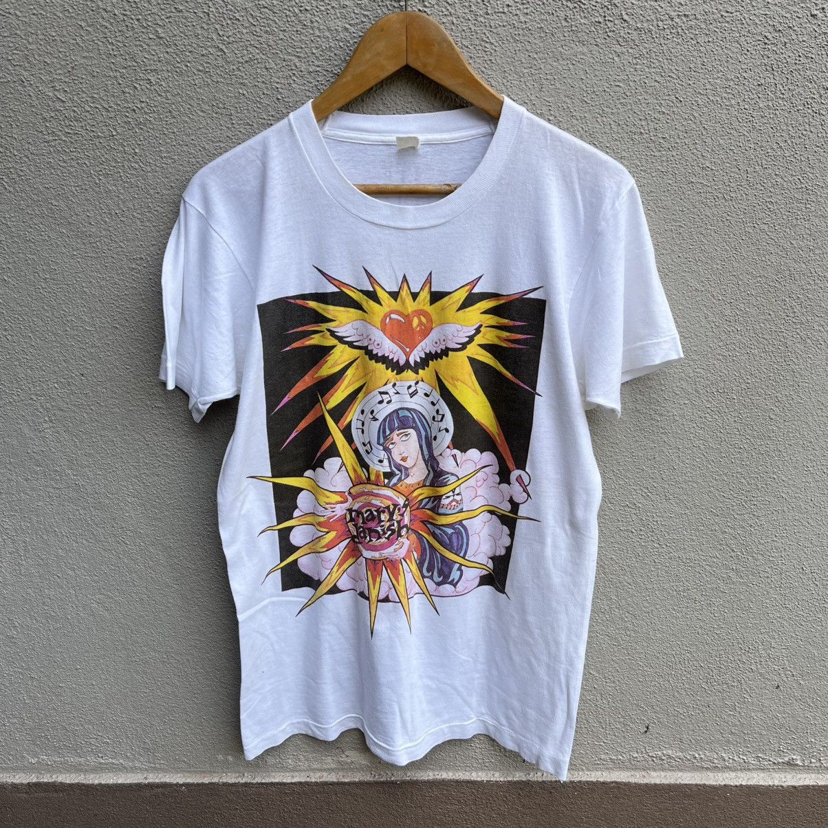 Band Tees Vintage rare 80s MARYS DANISH band tee alternative rock Size US M / EU 48-50 / 2 - 1 Thumbnail