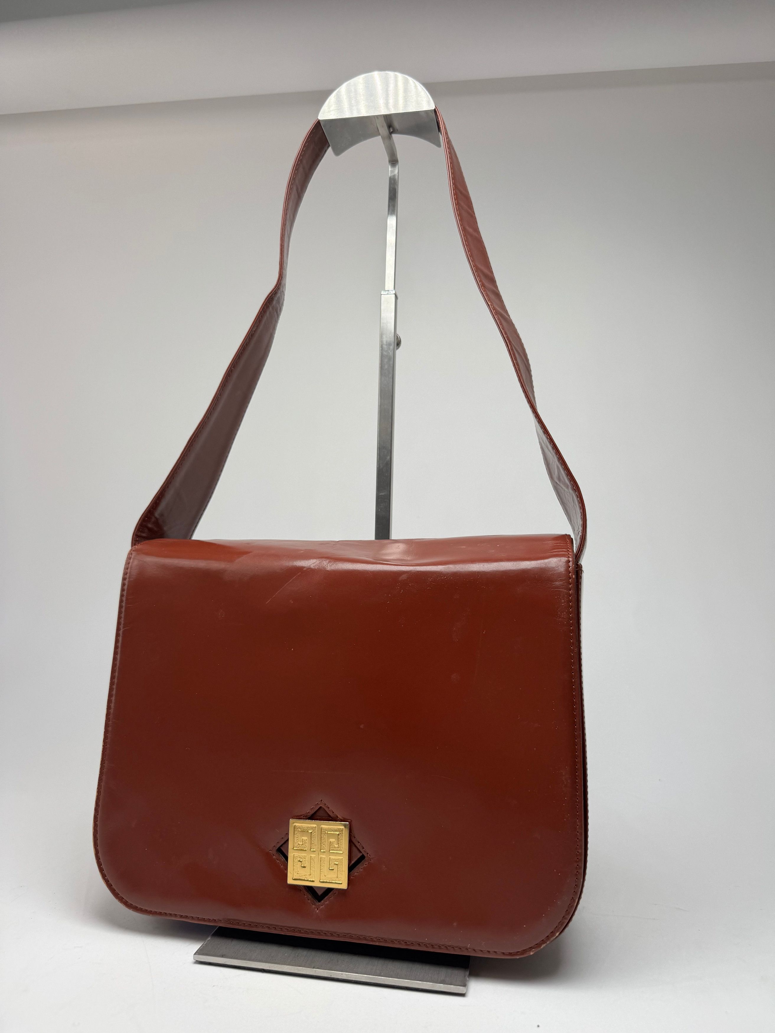 Givenchy Vintage 4G Leather Bag Brown Size ONE SIZE - 1 Thumbnail
