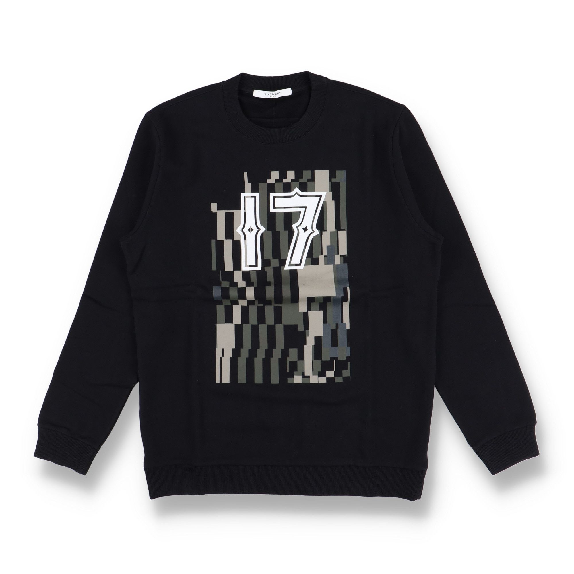 Givenchy Black Camo 17 Print Sweatshirt Size US M / EU 48-50 / 2 - 1 Thumbnail