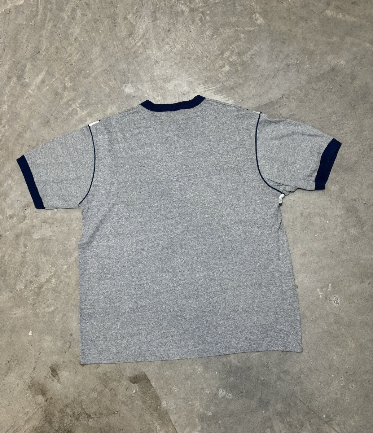 Nike 70s true vintage Nike Sportswear ringer henley single stitch Size US XL / EU 56 / 4 - 4 Thumbnail