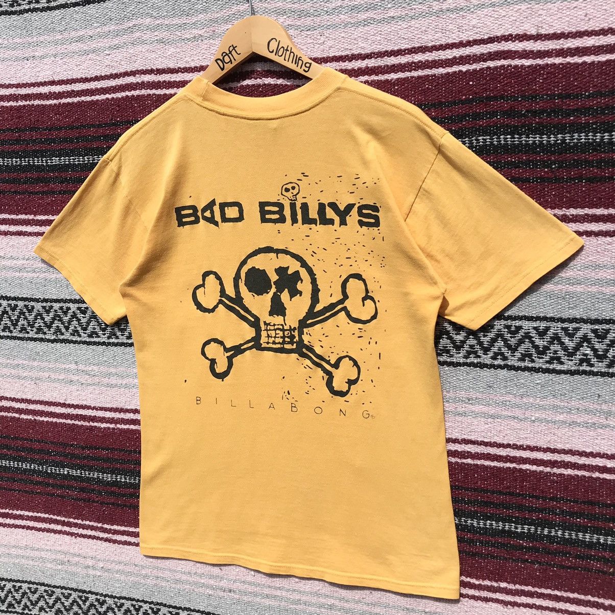 Billabong × Vintage Vintage Billabong Bad Billys Shirt Surfboads SunFaded Size US S / EU 44-46 / 1 - 3 Thumbnail