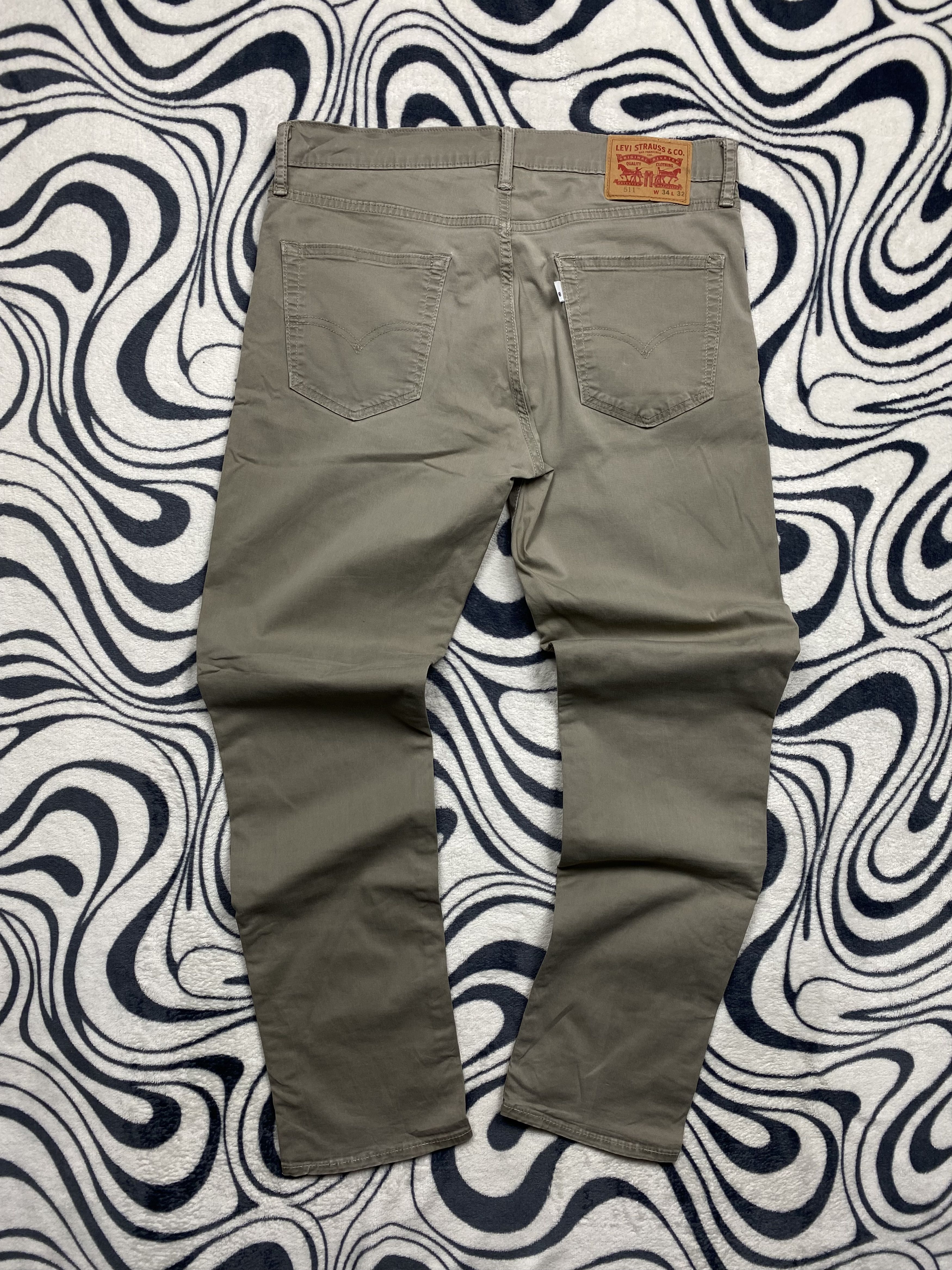 Levi's Levis 511 White Tab Denim Pants Jeans Size US 34 / EU 50 - 1 Thumbnail