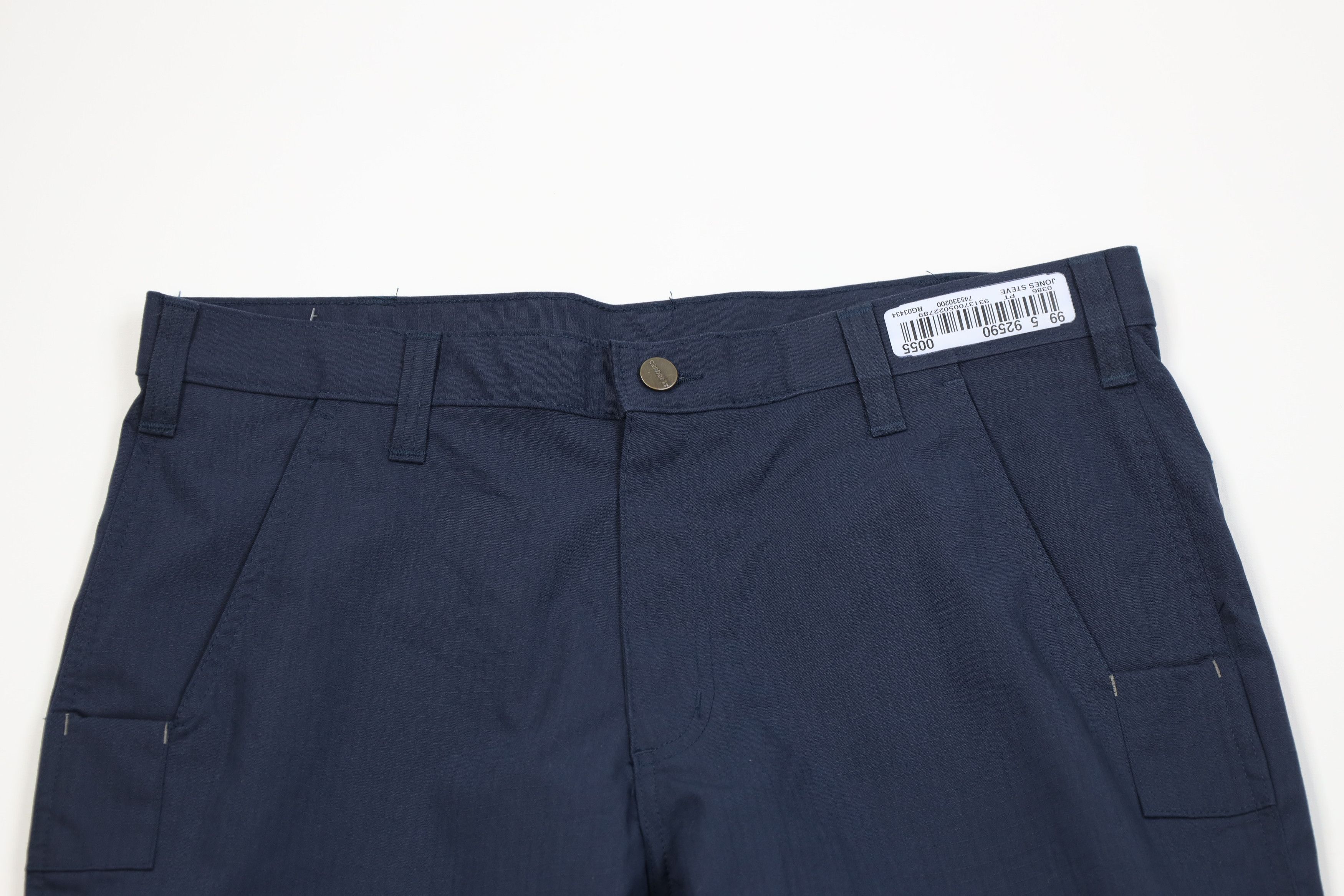 Carhartt Vintage Y2K Carhartt Fit Wide Leg Dungaree Pants Blue Size US 34 / EU 50 - 2 Thumbnail