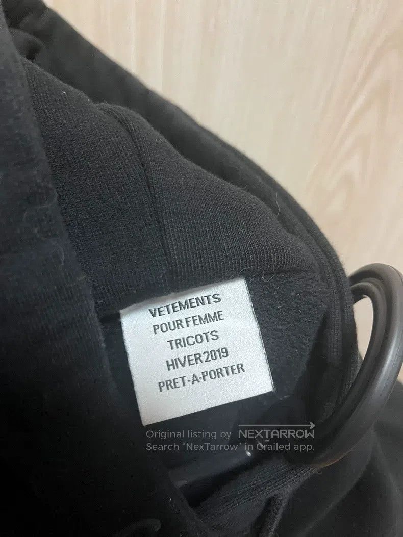 Vetements Vetements Embroidered Hoodie Size US XS / EU 42 / 0 - 4 Thumbnail