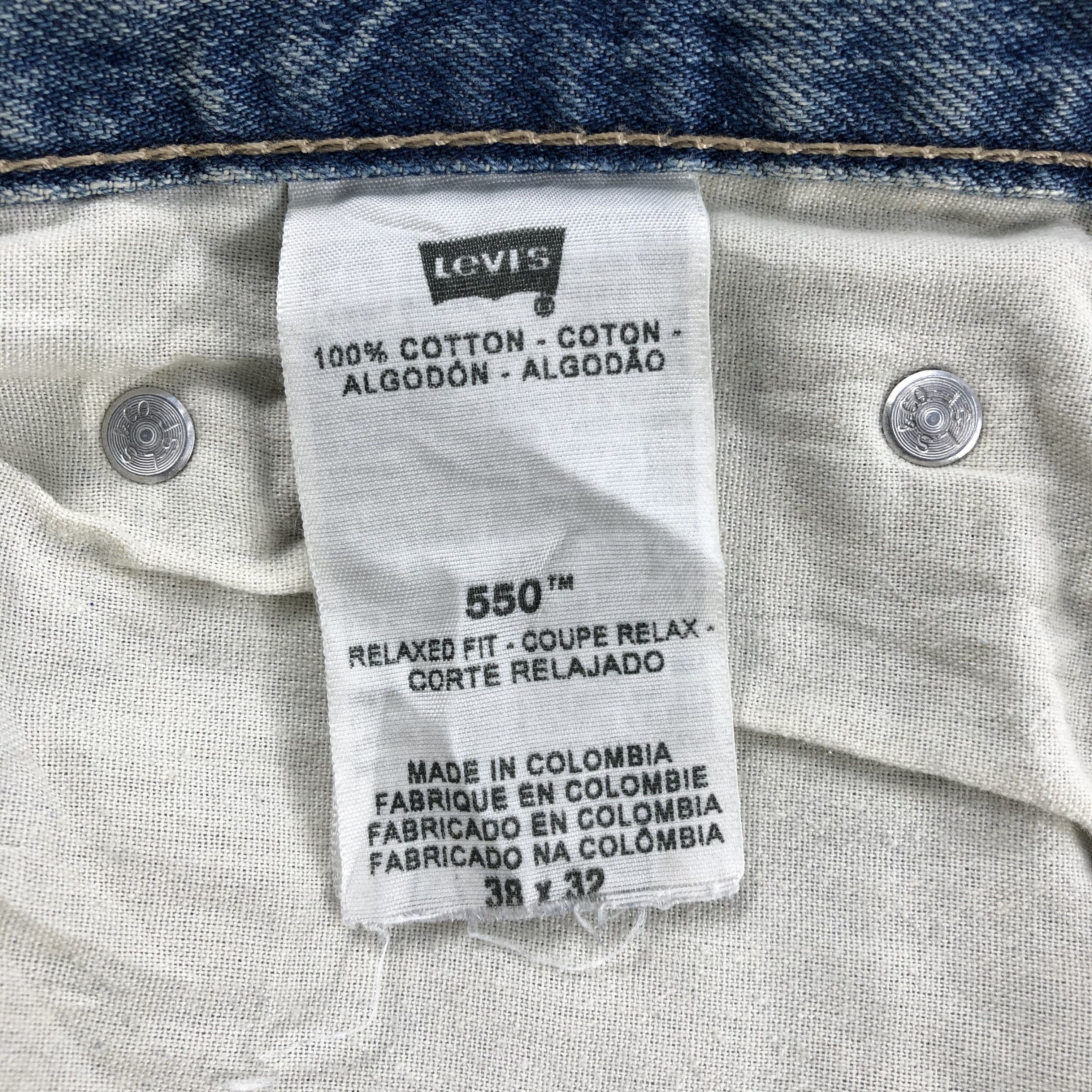 Levi's × Vintage Vintage Light Wash Levis 550 Jeans-JM1478 Size US 39 - 11 Thumbnail