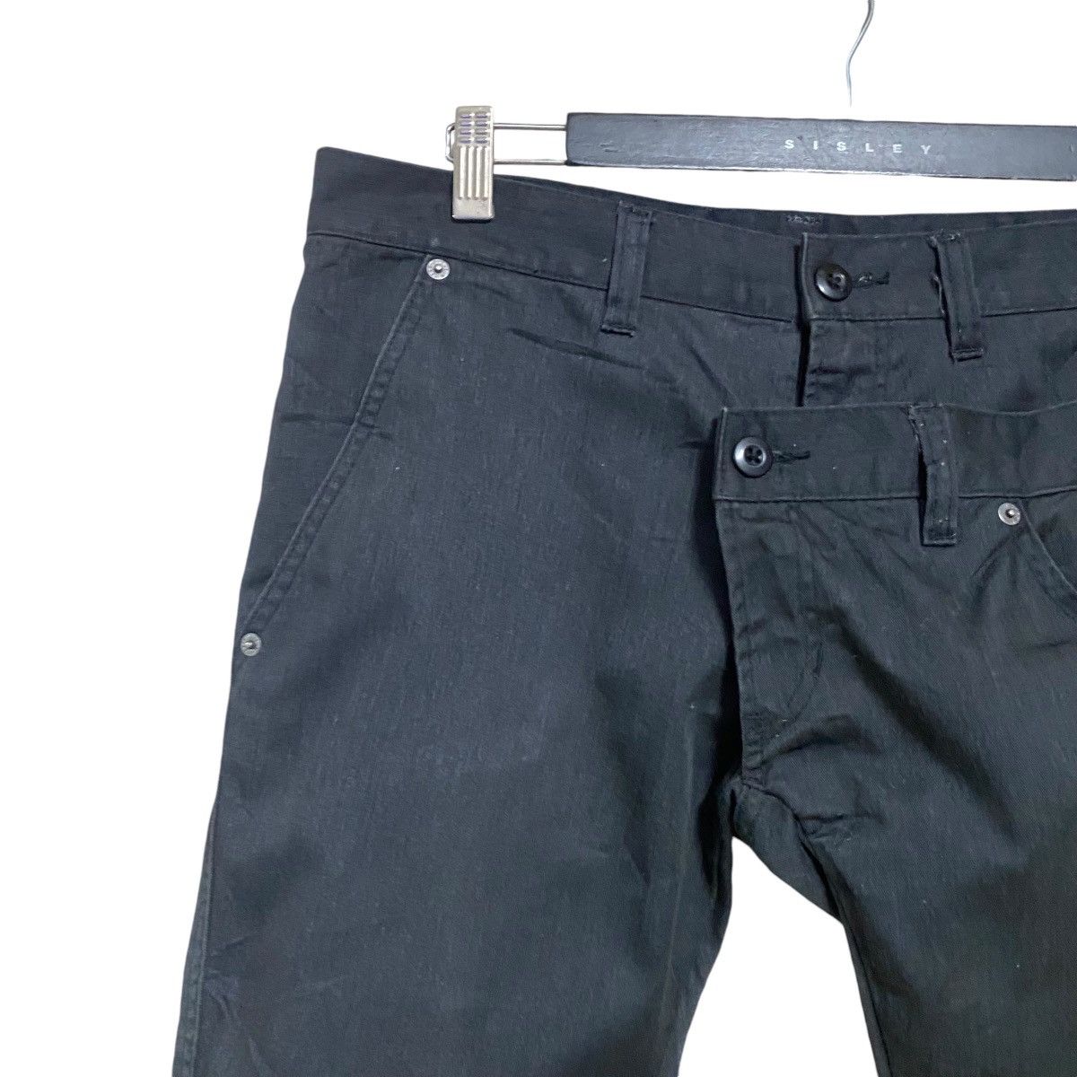 PPFM PPFM Asymmetrical Layered Cropped Pants Size US 32 / EU 48 - 6 Thumbnail