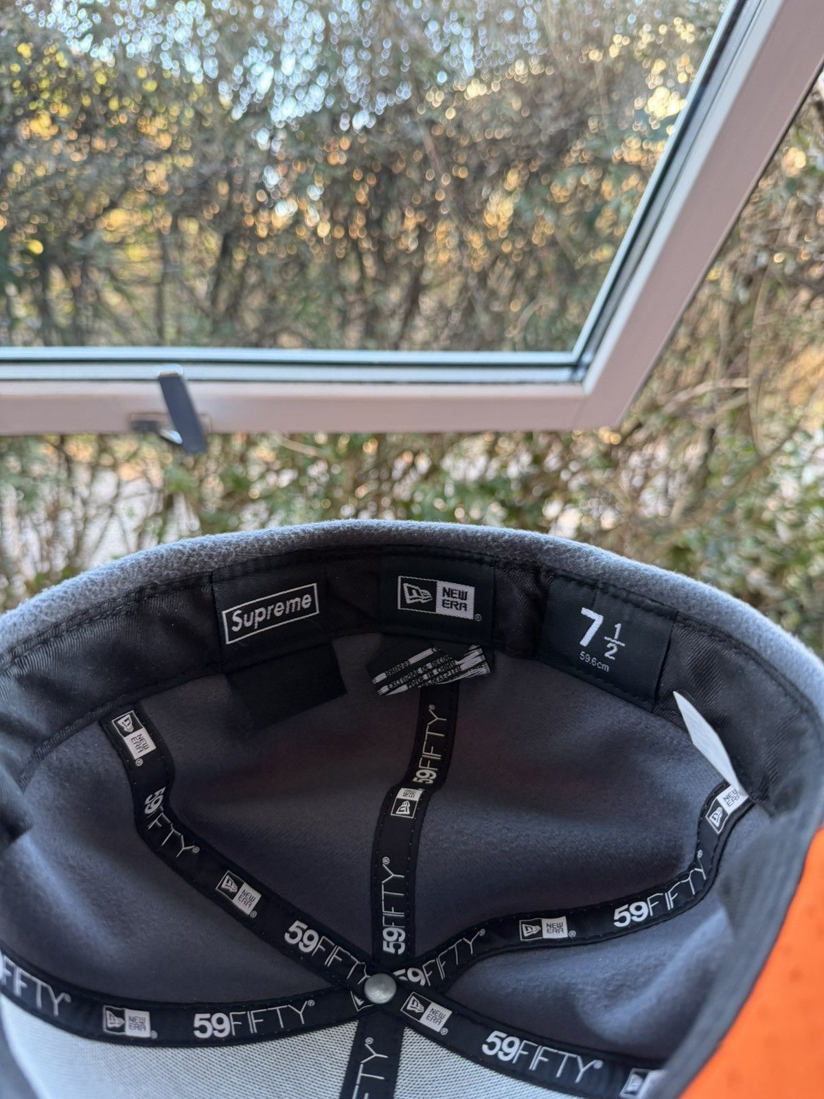 New Era × Supreme Supreme Orange Cap FW (20) Size ONE SIZE - 12 Thumbnail