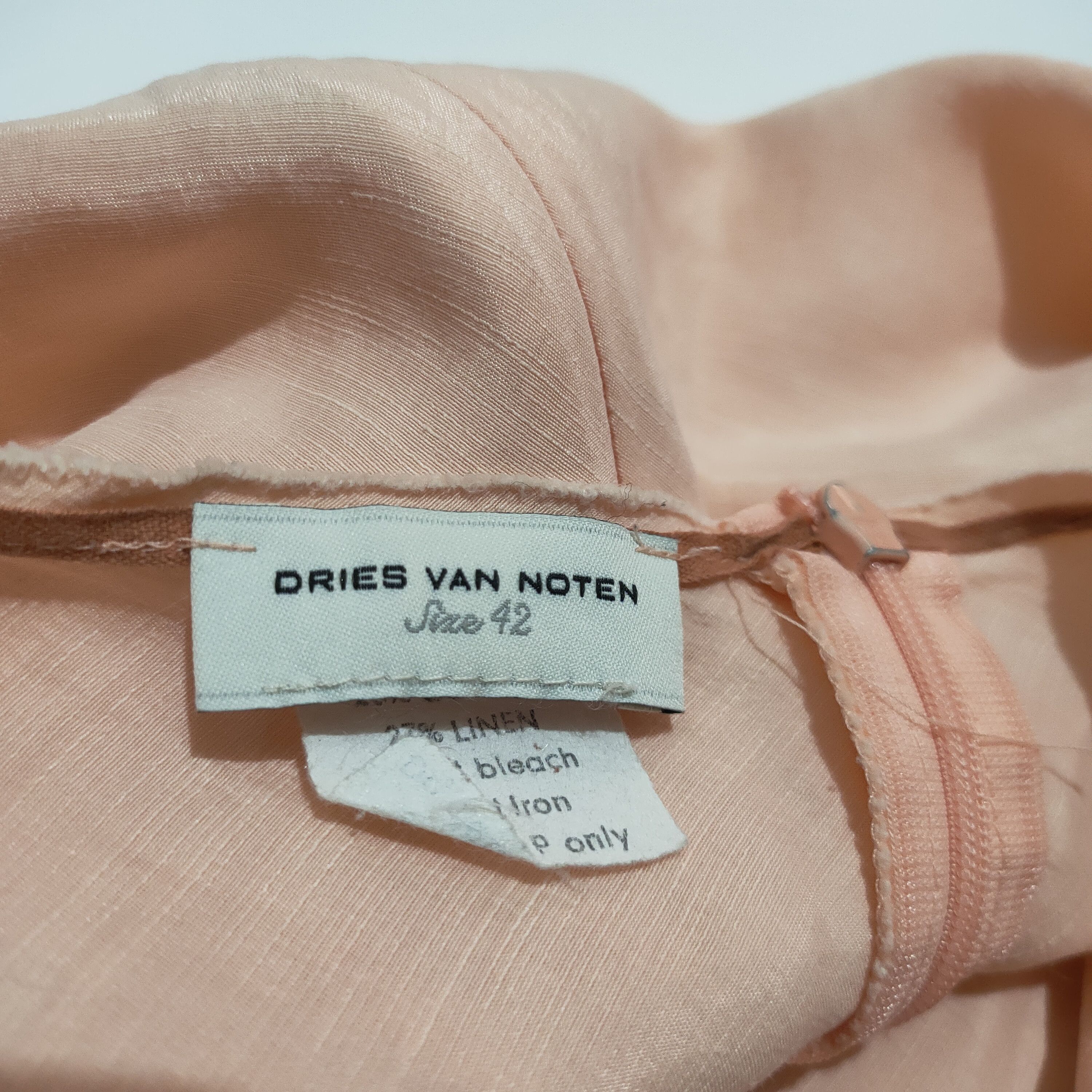 Dries Van Noten Dries Van Noten Peach Flared Skirt Size 32" / US 10 / IT 46 - 6 Thumbnail