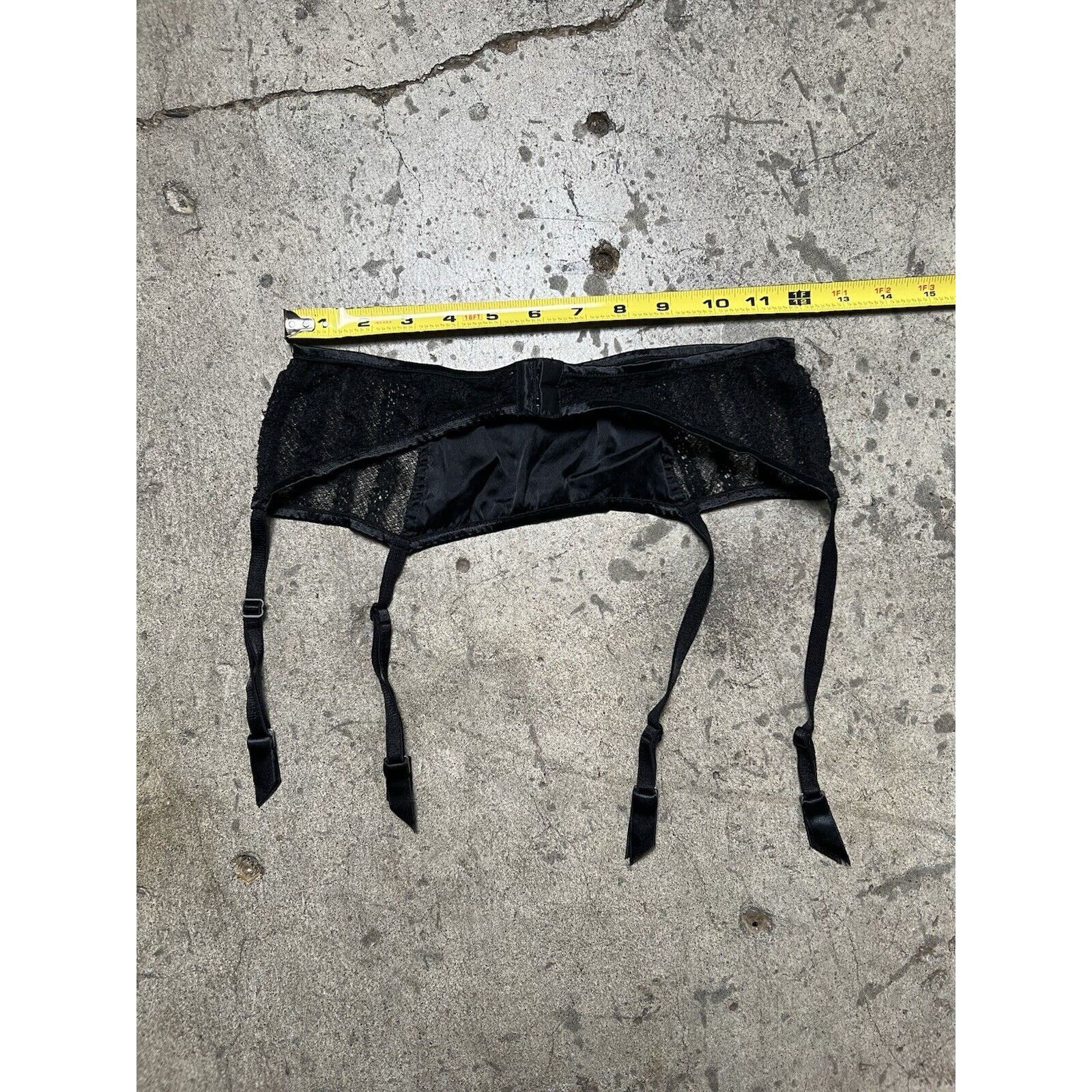 KIKI DE MONTPARNASSE Kiki de Montparnasse garter belt Black Size S Black Silk Size ONE SIZE - 7 Thumbnail
