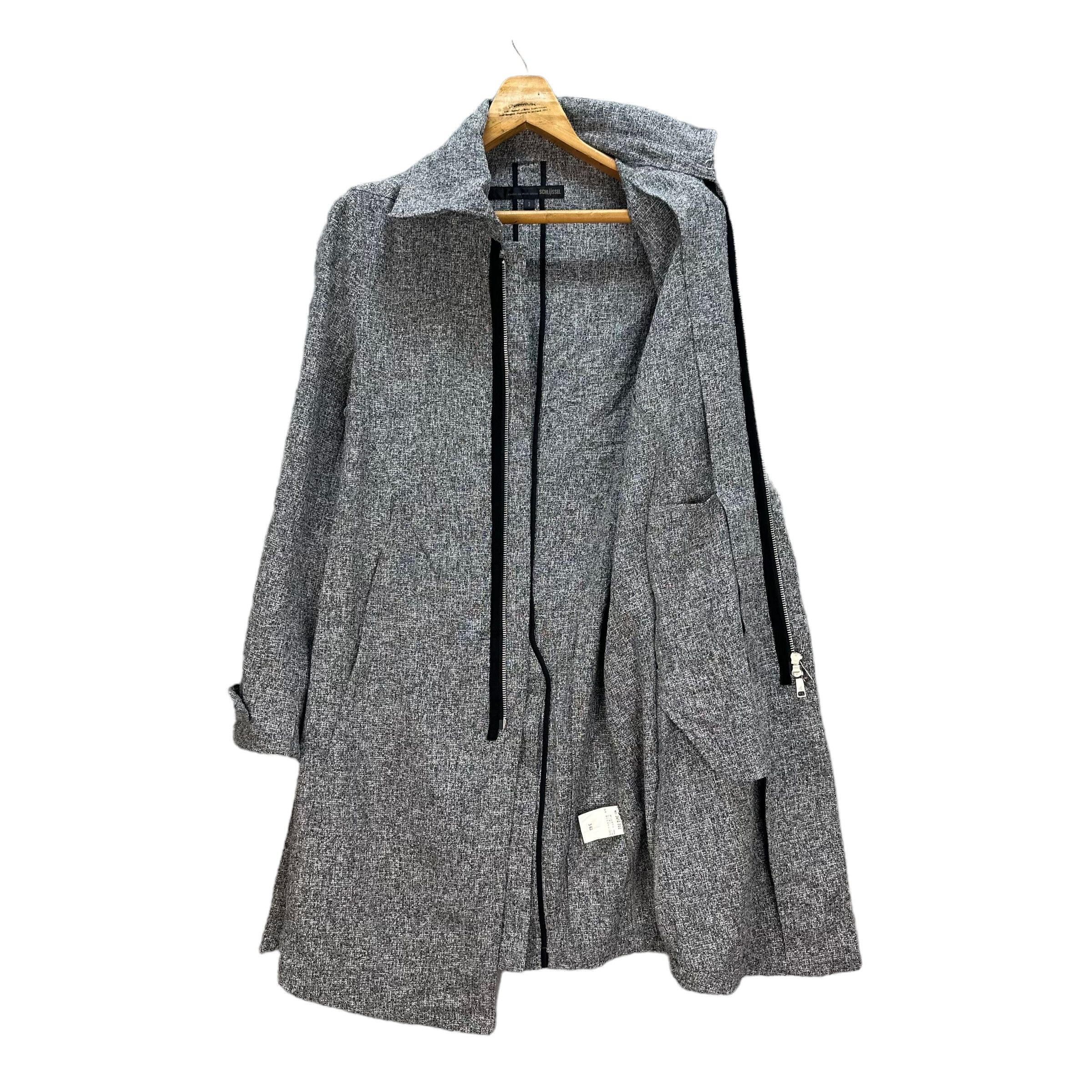 Schlussel SCHLUSSEL BELTED OVERCOAT JACKET #7823-179 Size US S / EU 44-46 / 1 - 8 Thumbnail