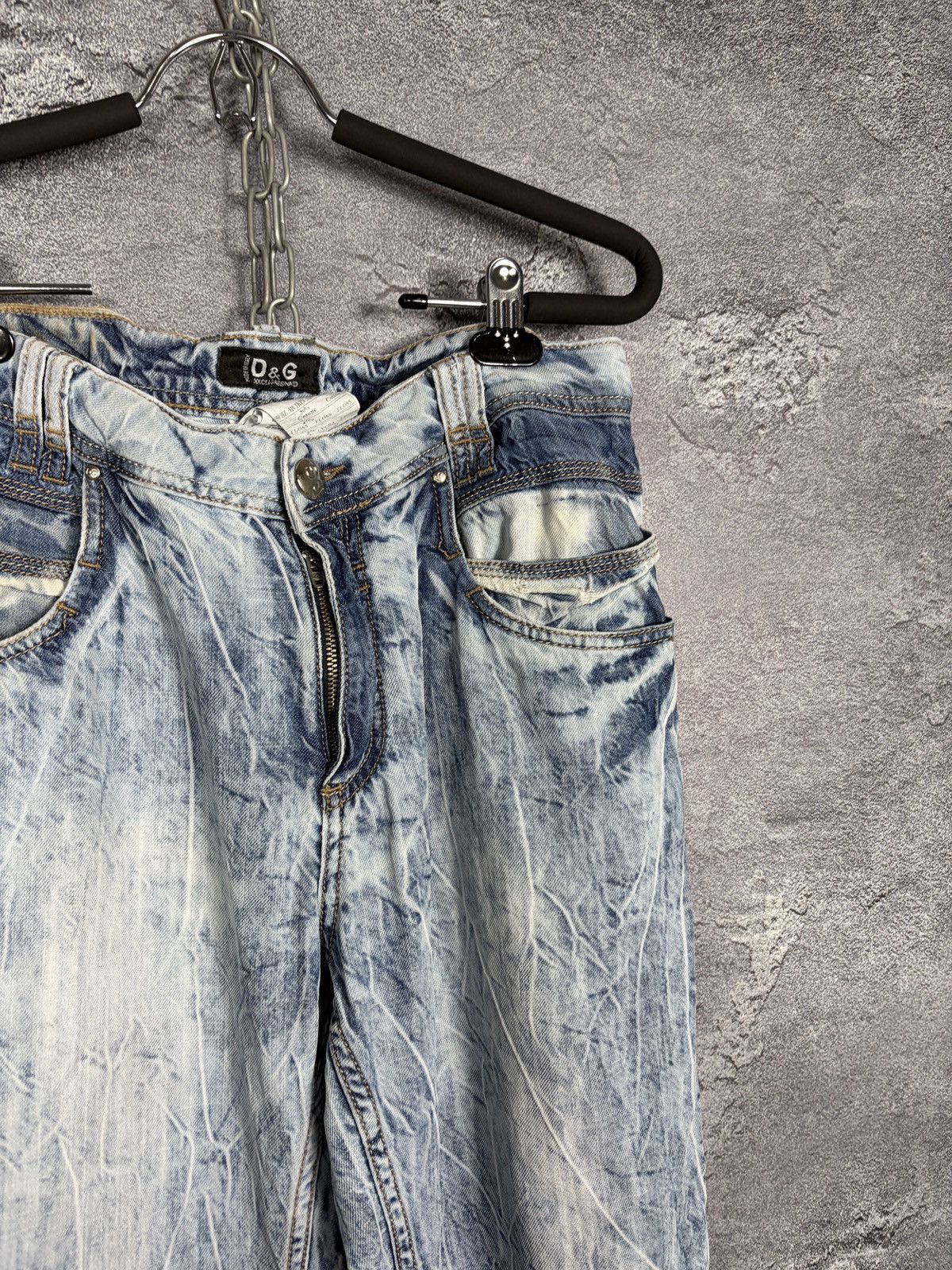 Dolce & Gabbana Vintage Y2K Dolce Gabbana Denim Pants Jeans Size 34 Size US 34 / EU 50 - 4 Thumbnail