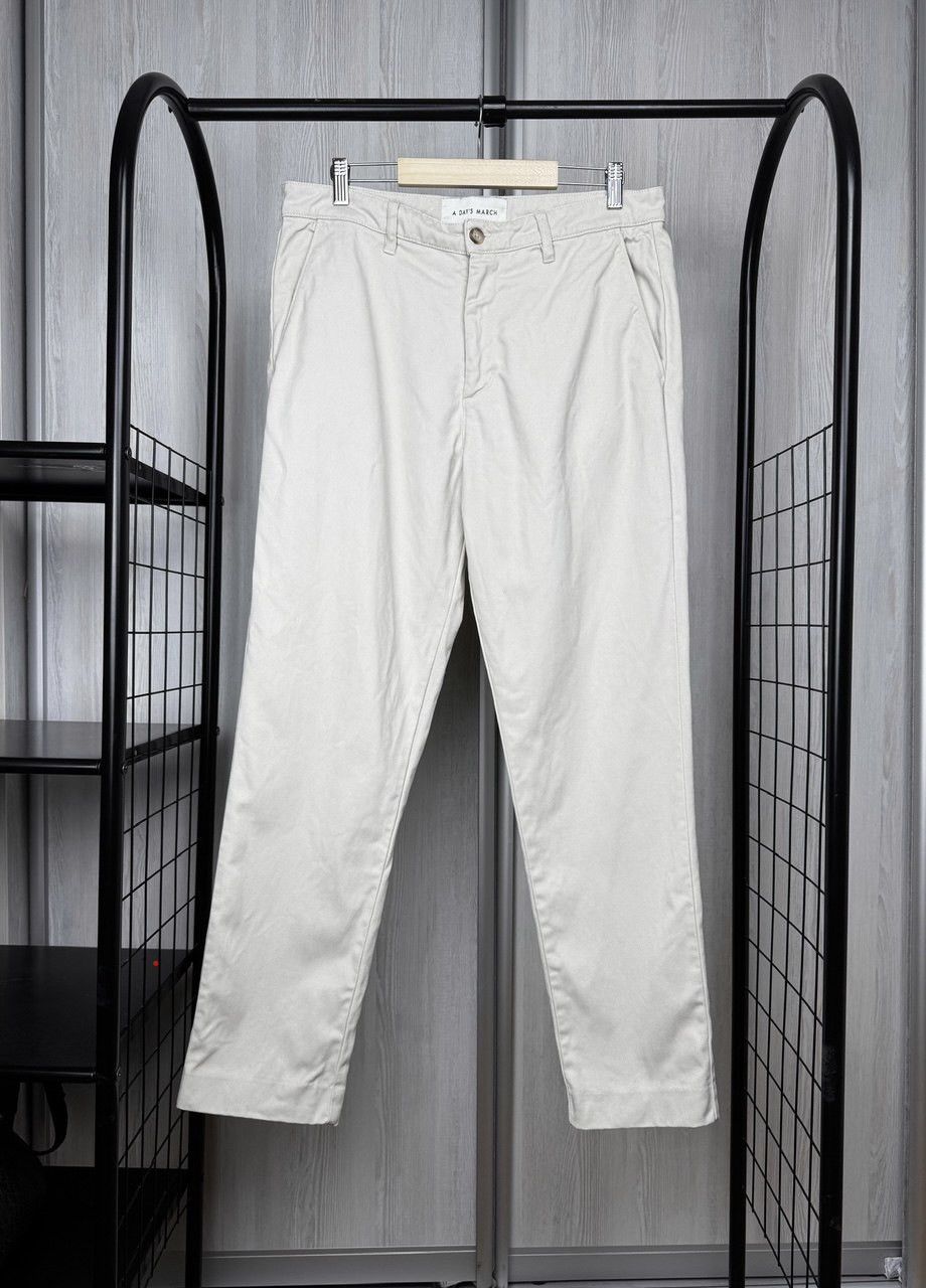 A Day's March A Day’s march Miller beige lyocell cotton designer pants 50 Size US 34 / EU 50 - 1 Thumbnail