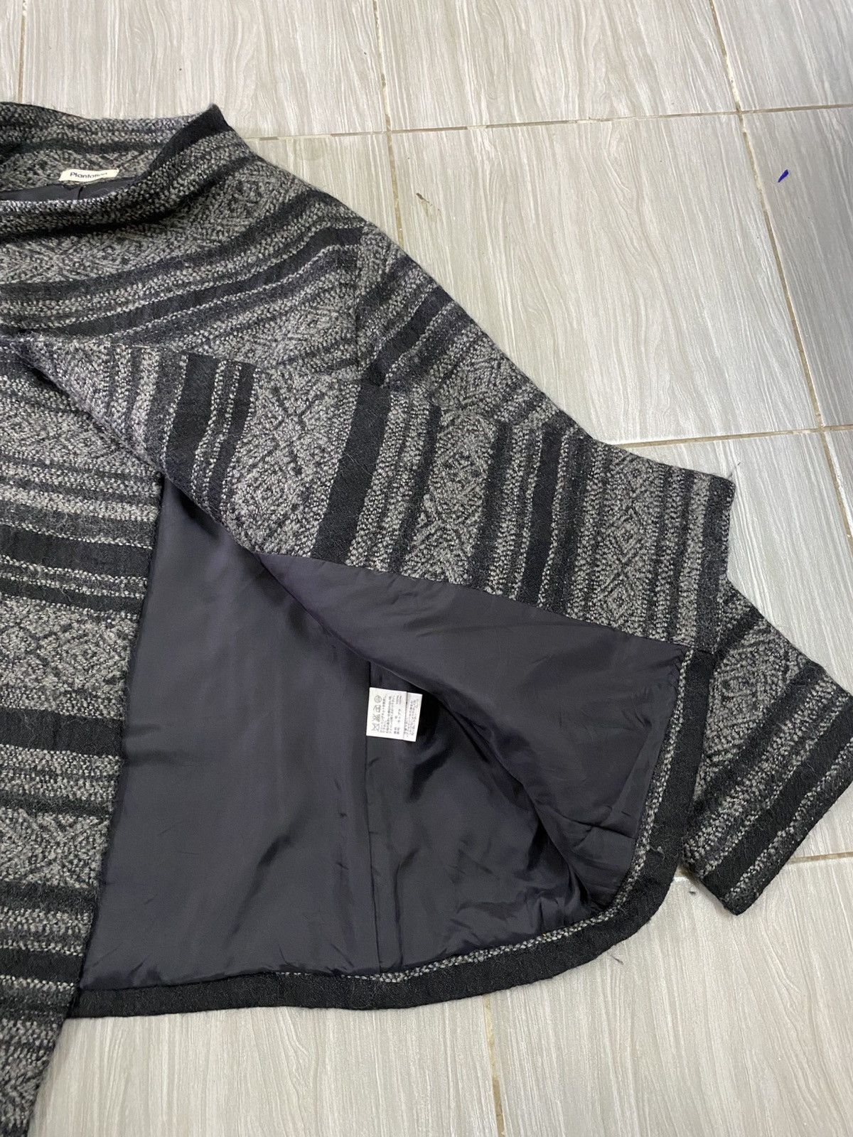 Vtg Plantation By Issey Miyake Wool Jacket