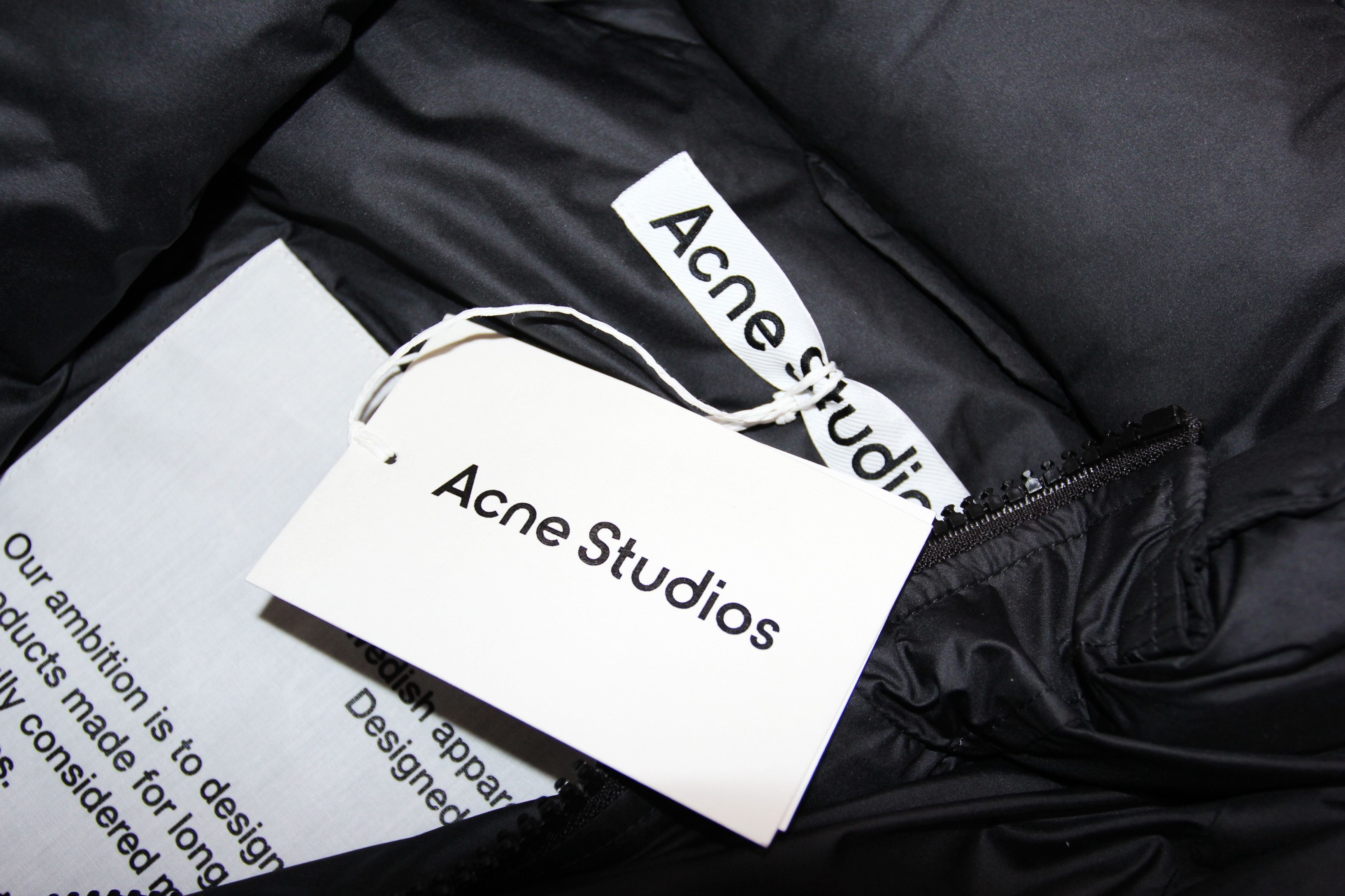 BNWT AW24 ACNE STUDIOS DOWN JACKET M