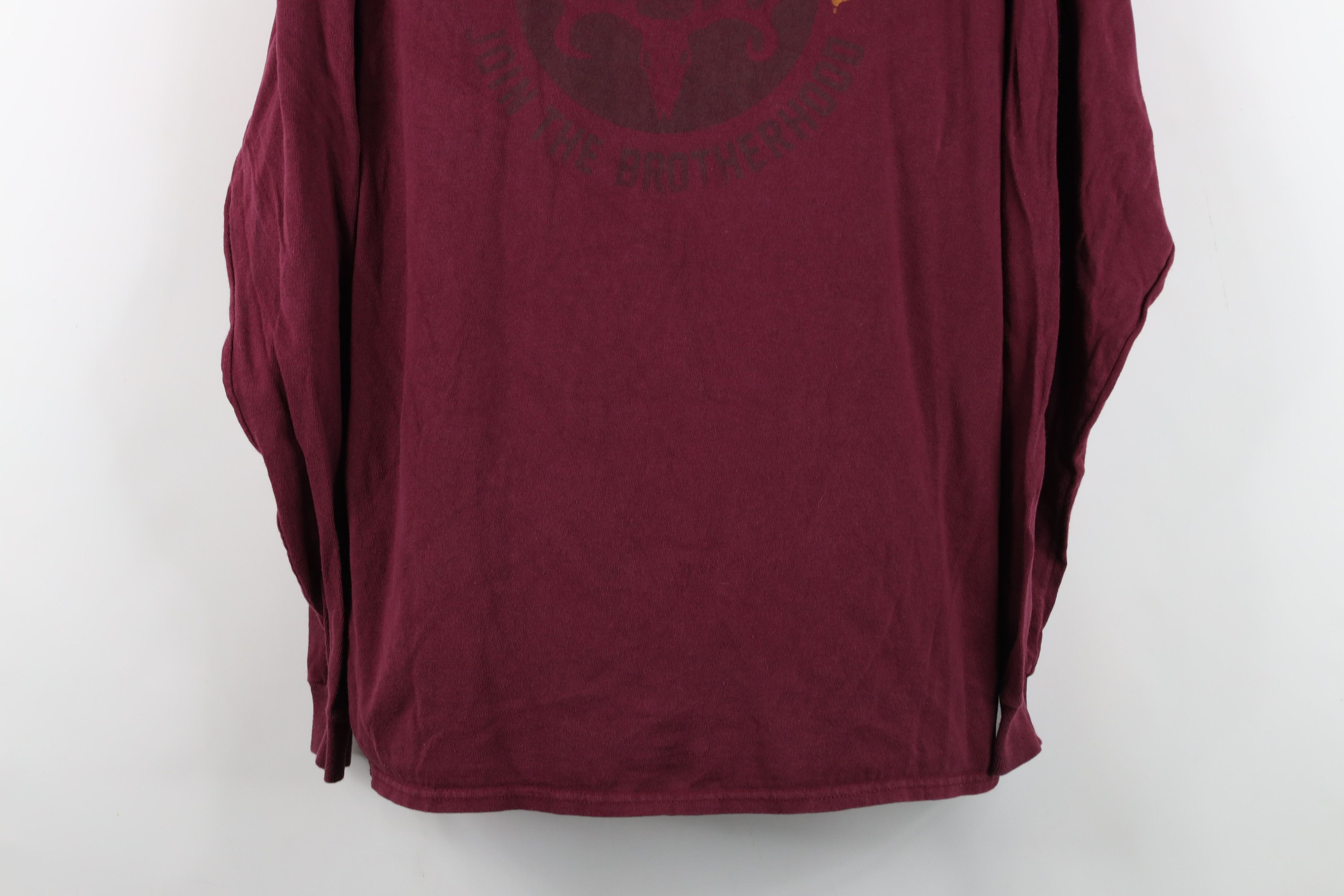 Vintage Vintage Bone Collector Skull Hunting Long Sleeve T-Shirt Red Size US L / EU 52-54 / 3 - 3 Thumbnail