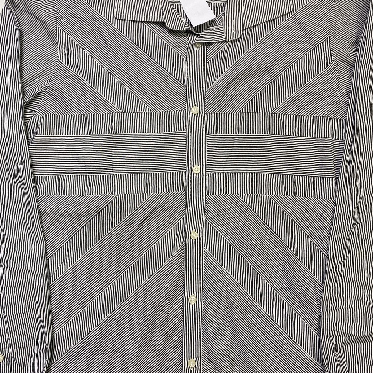 Ben Sherman Vintage Ben Sherman Striped UK flag button up shirt Size US L / EU 52-54 / 3 - 9 Thumbnail
