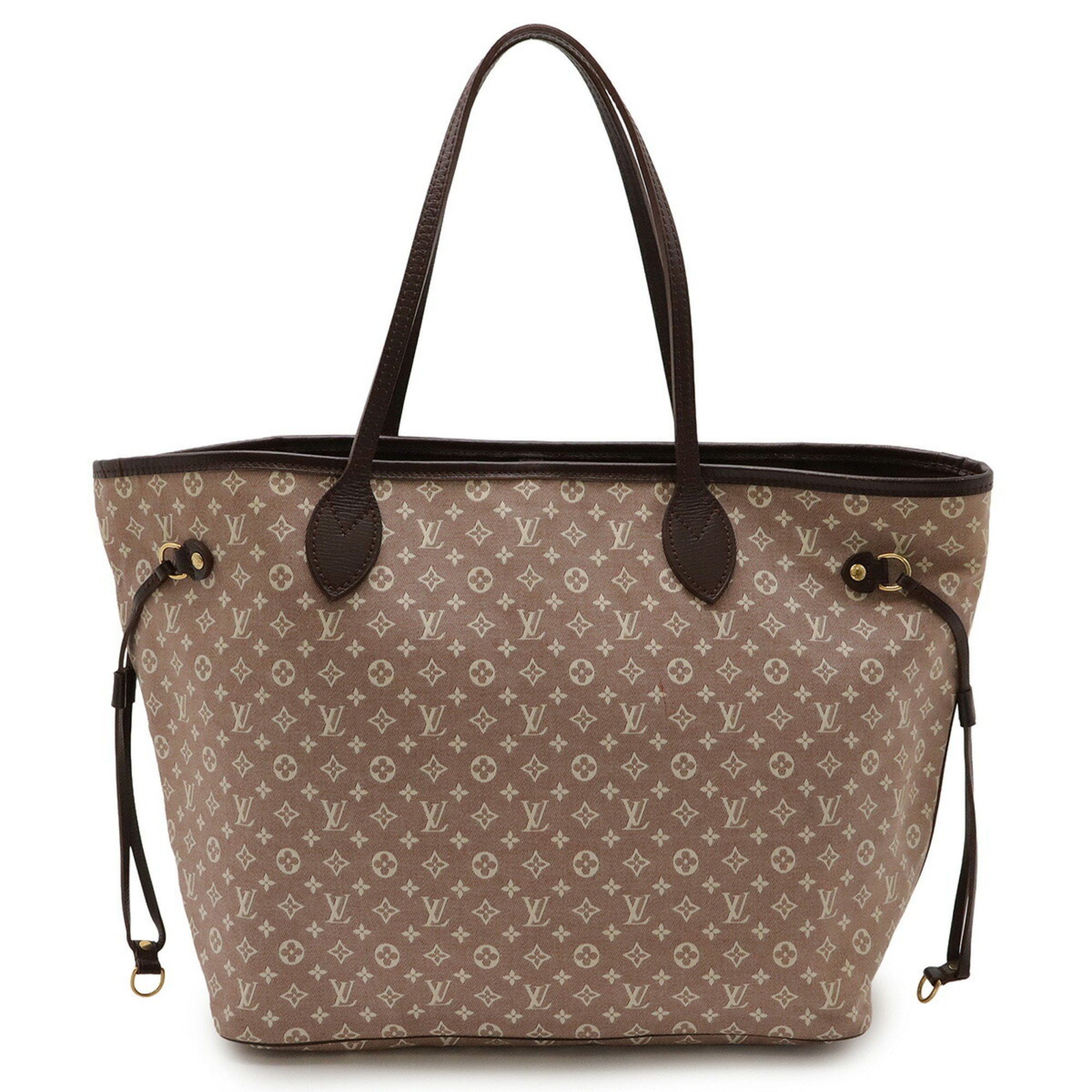 LOUIS VUITTON Monogram Idylle Neverfull MM Tote Bag Shoulder Sepia M40515