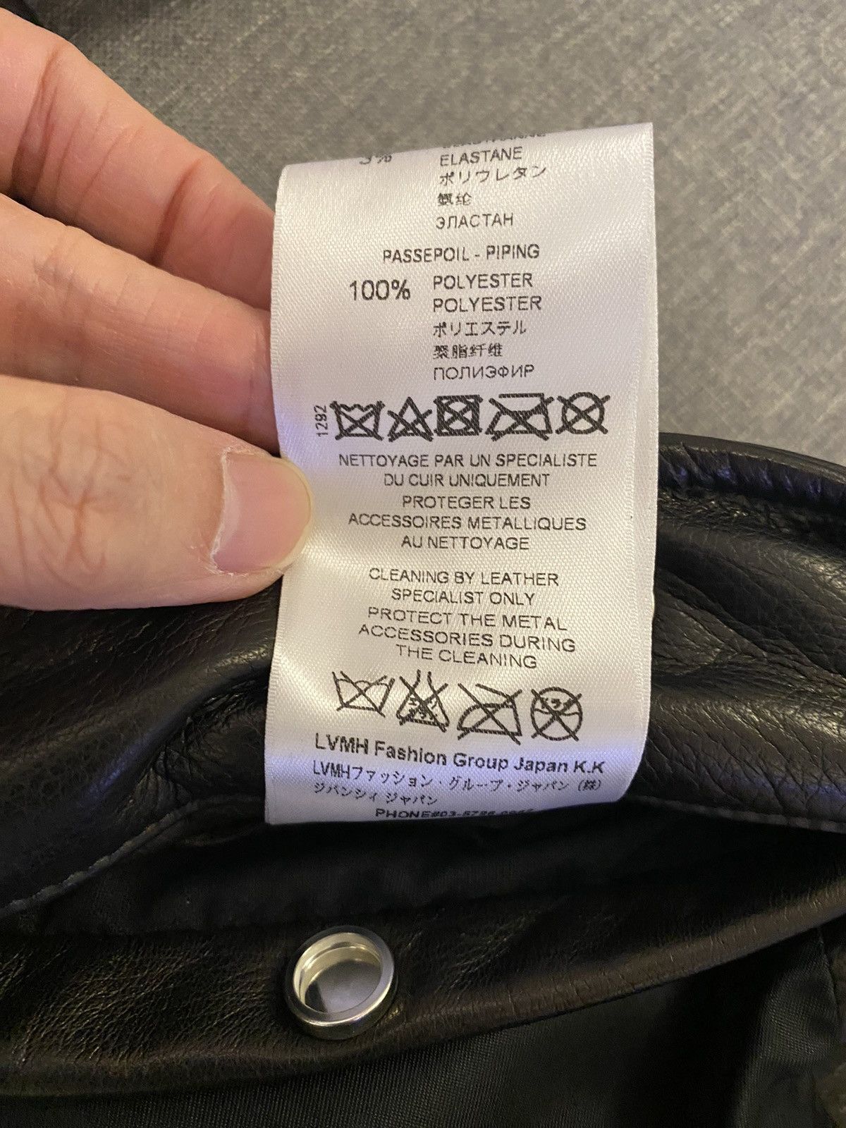 Givenchy Givenchy black logo leather bomber jacket 44 Size US S / EU 44-46 / 1 - 10 Thumbnail