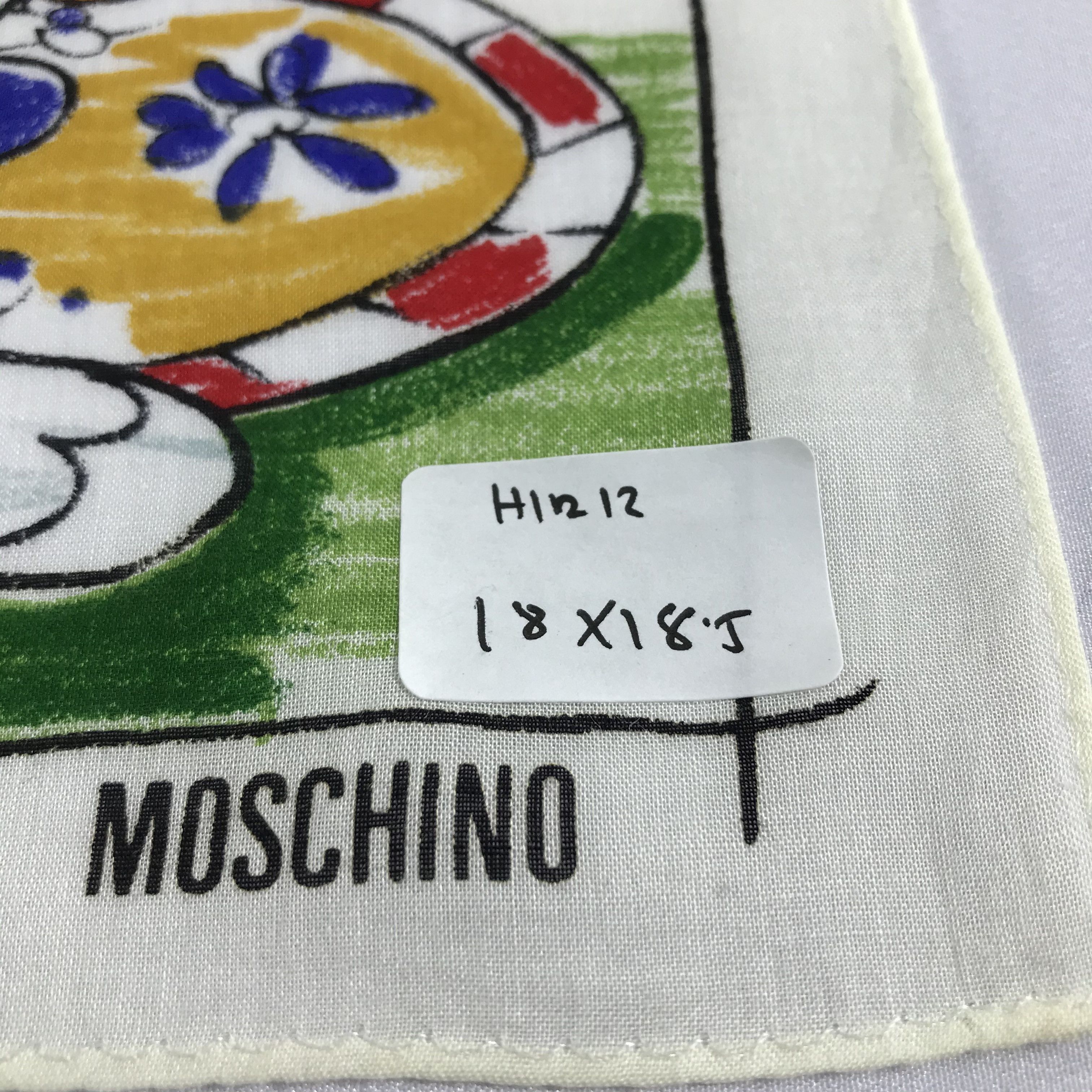Moschino Moschino Handkerchief Neckerchief Bandana H1212 Size ONE SIZE - 4 Thumbnail